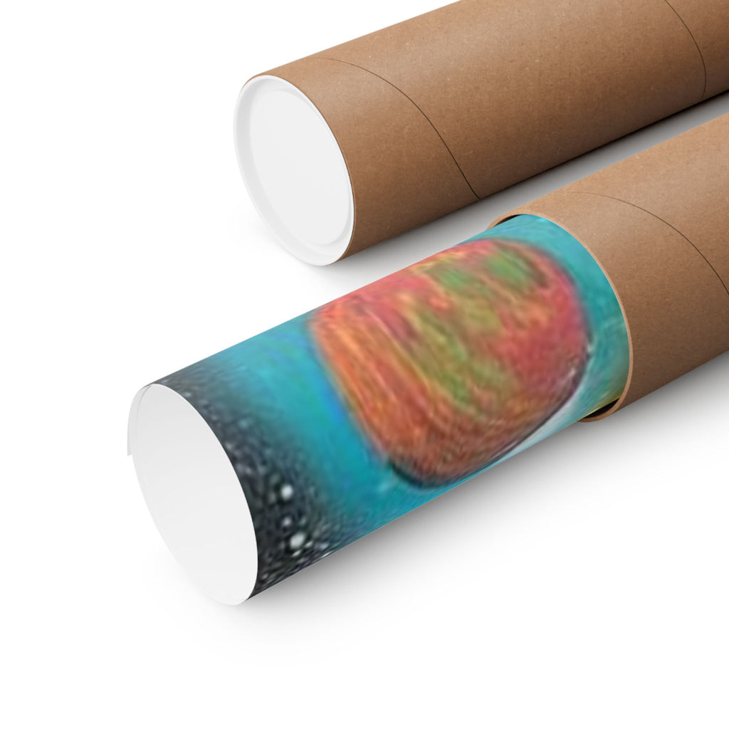 Galaxy Planets Print Matte Vertical Poster