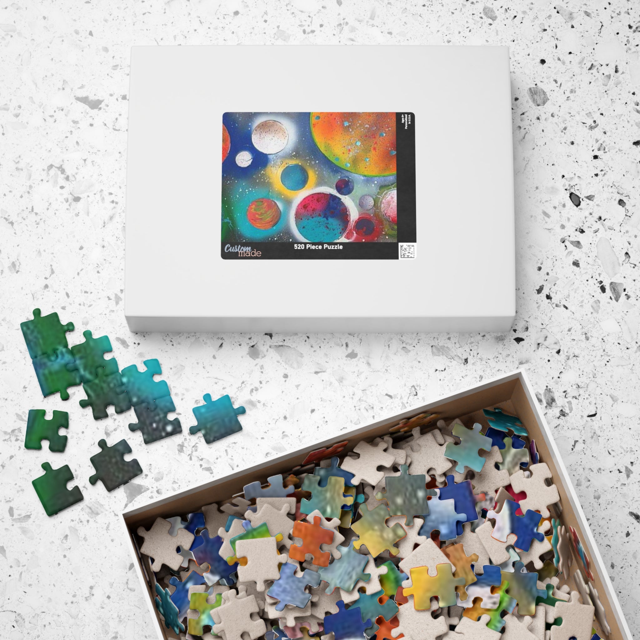 Galaxy Planets Jigsaw Puzzle (110/252/520/1014 pcs)
