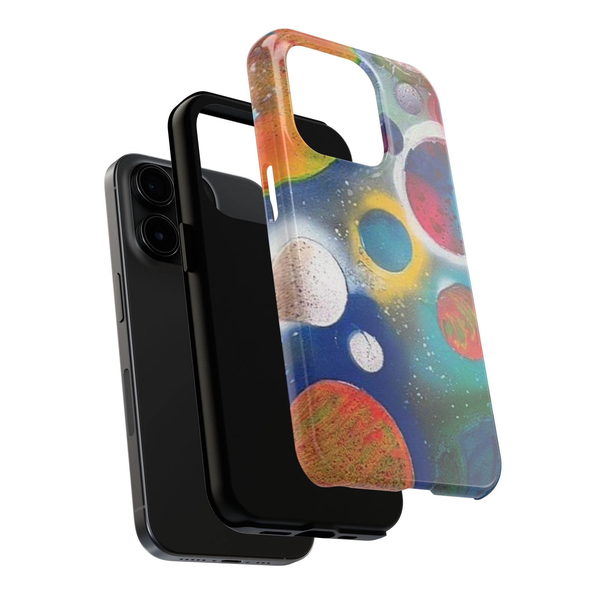 Galaxy Planets Themed Tough Phone Case (various phone options)