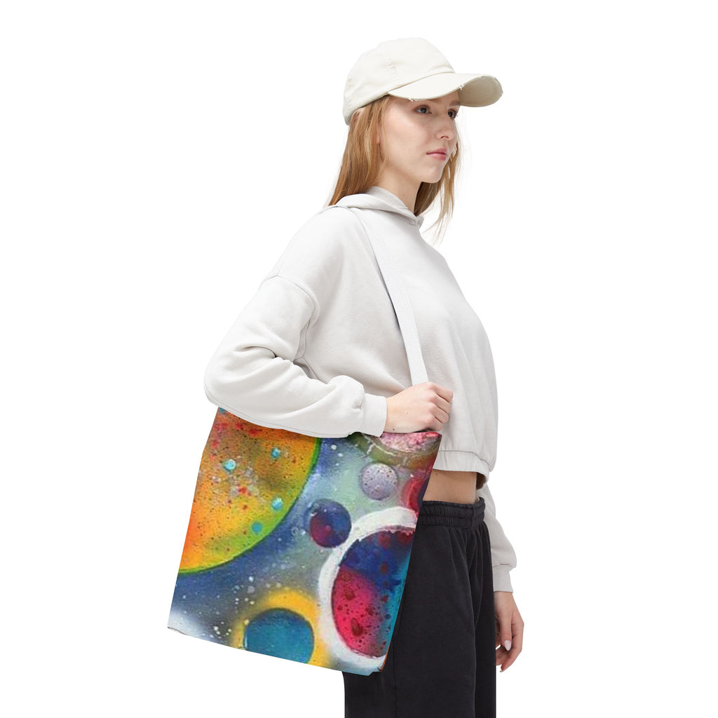 Galaxy Planets Tote Bag