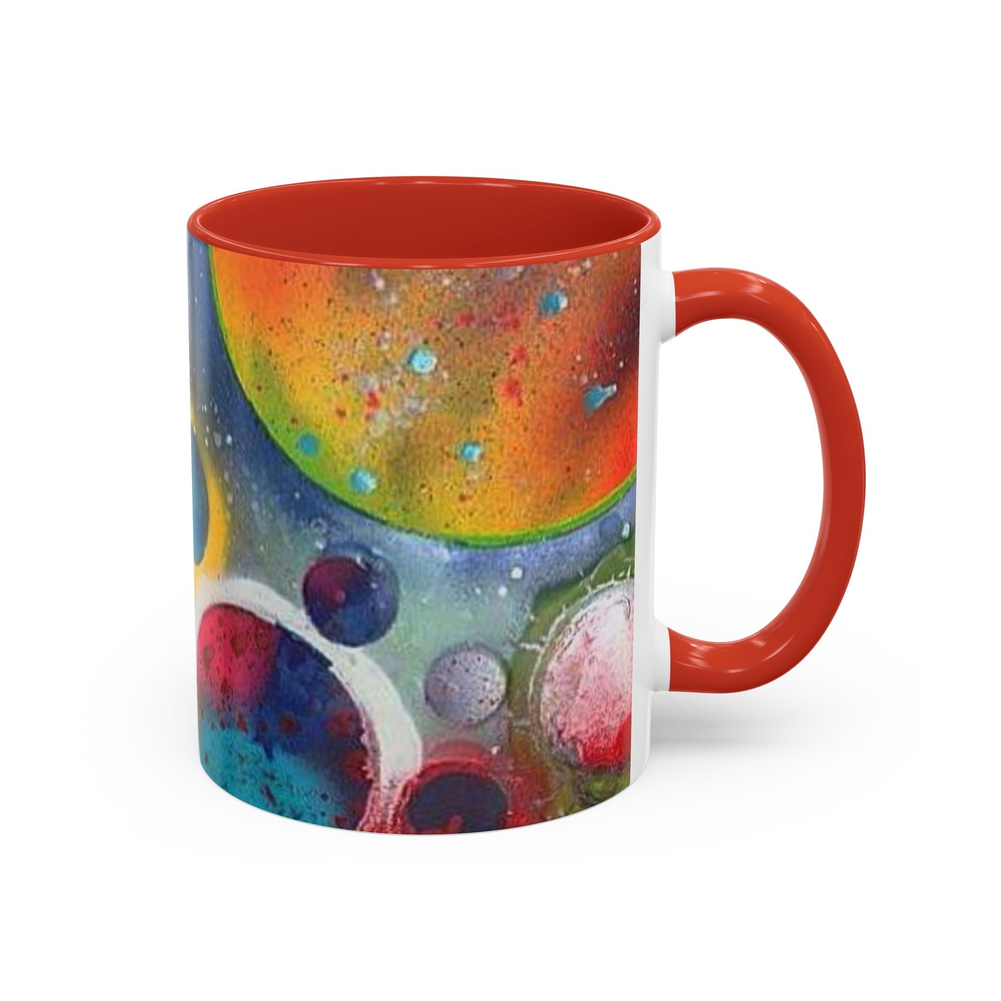 Galaxy Planets Accent Coffee Mug (11/15oz)