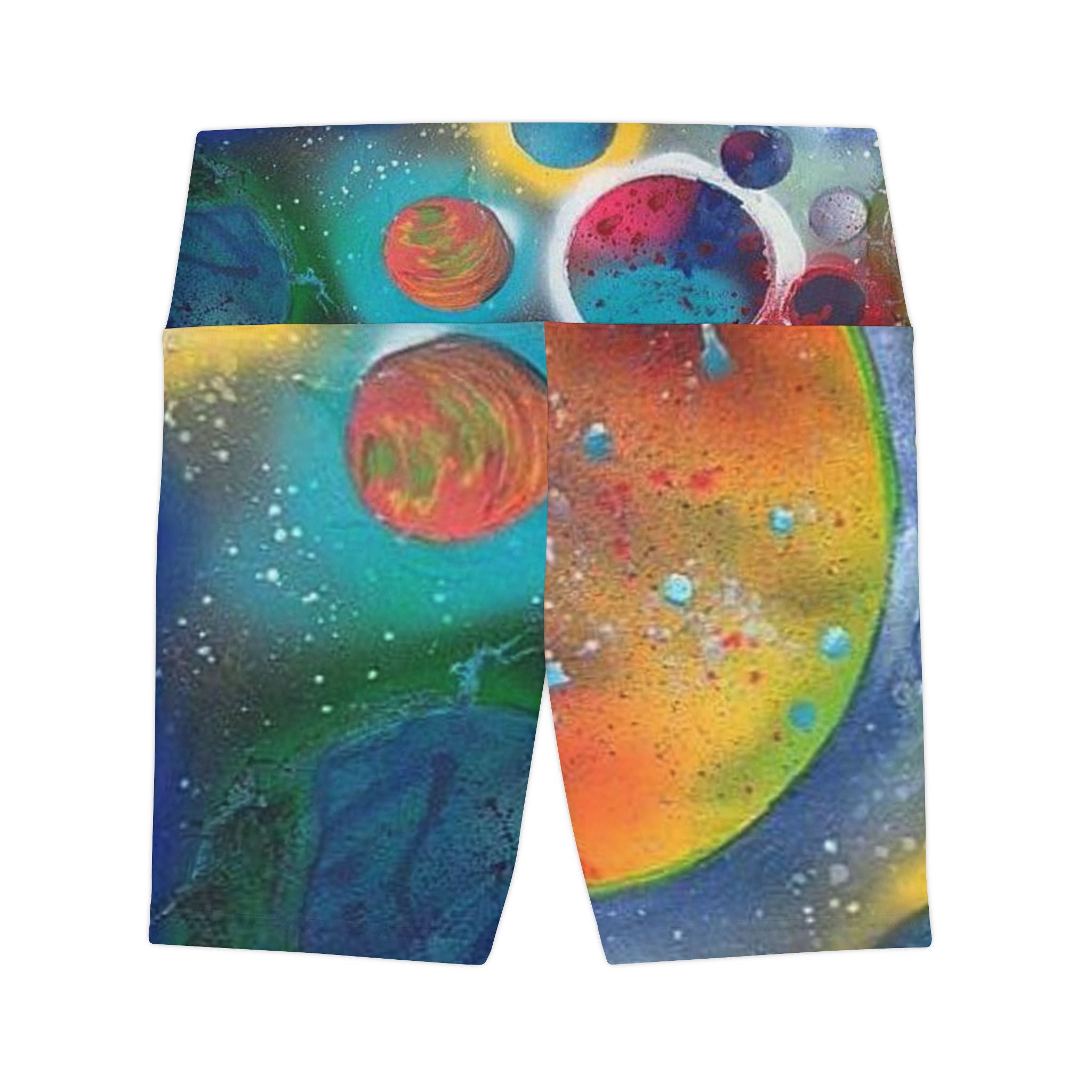 Galaxy Planets Women's Workout Shorts