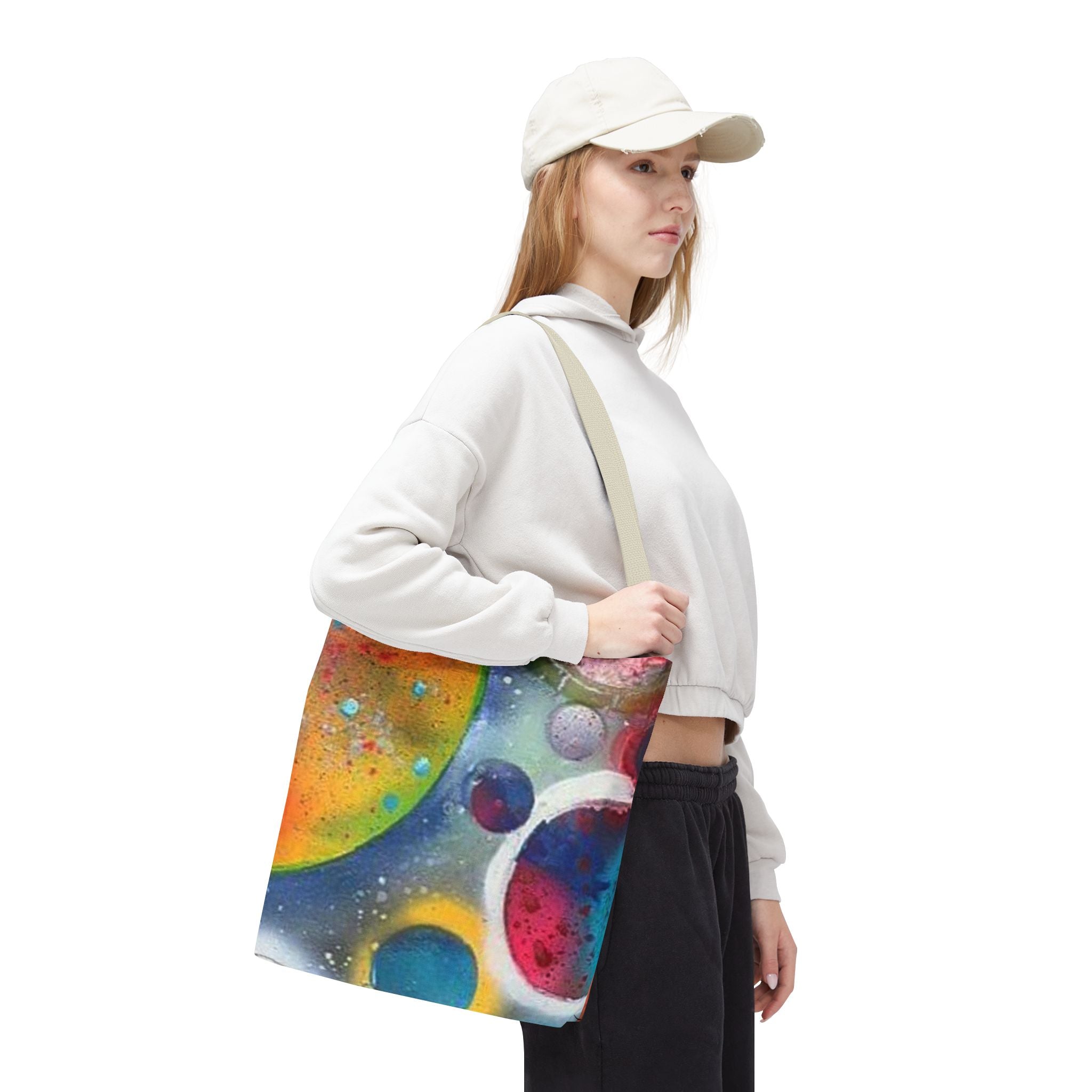 Galaxy Planets Tote Bag