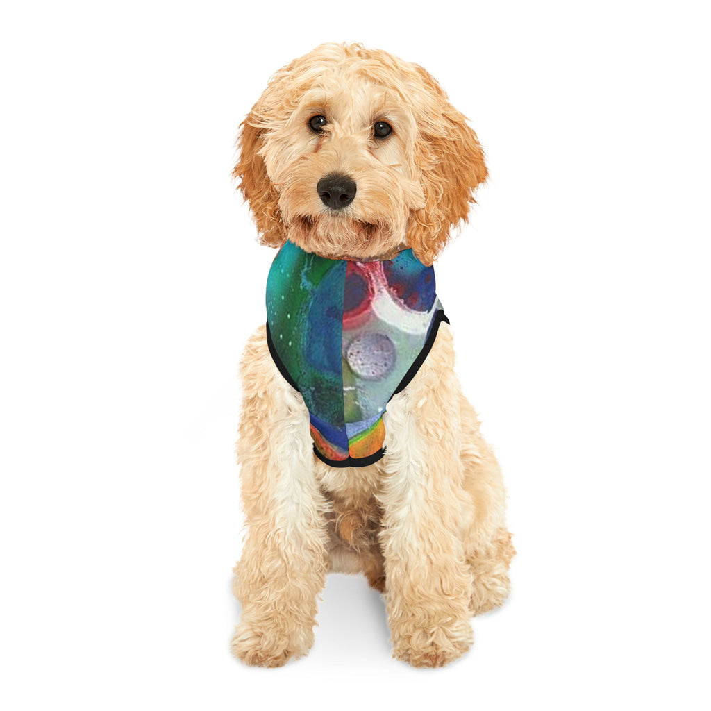 Galaxy Planets Pet Hoodie