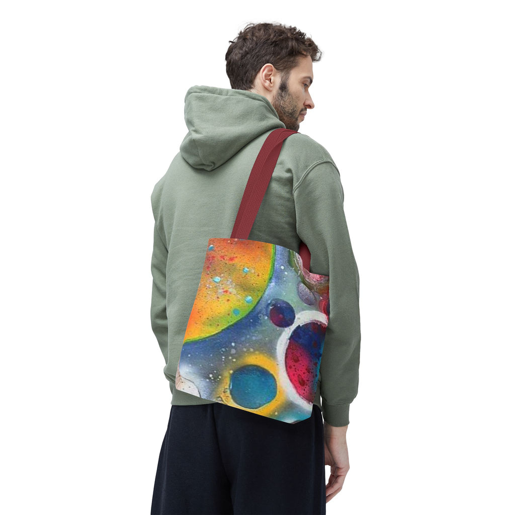 Galaxy Planets Tote Bag