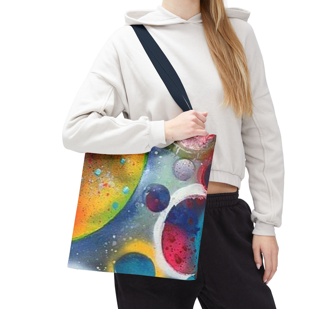 Galaxy Planets Tote Bag