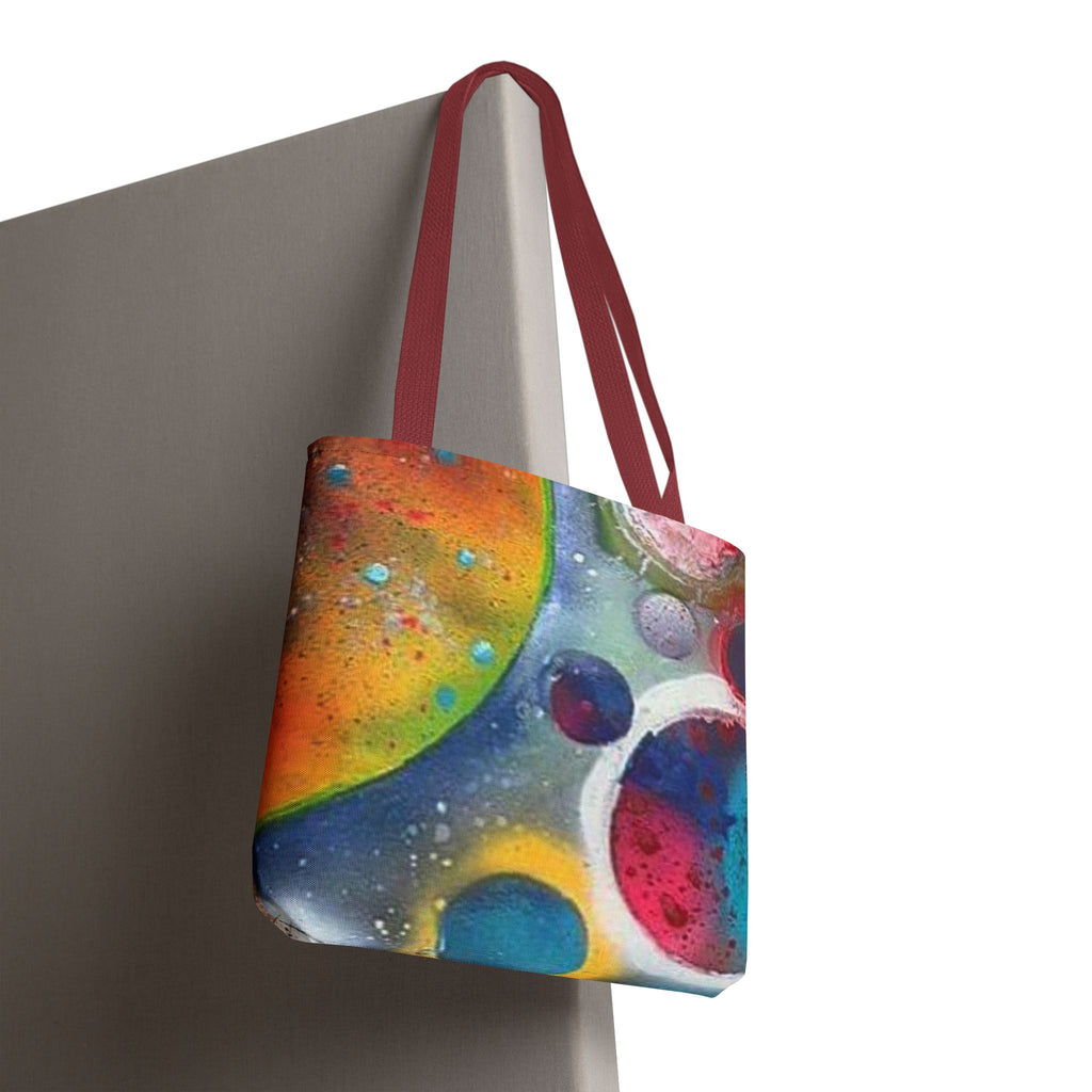 Galaxy Planets Tote Bag