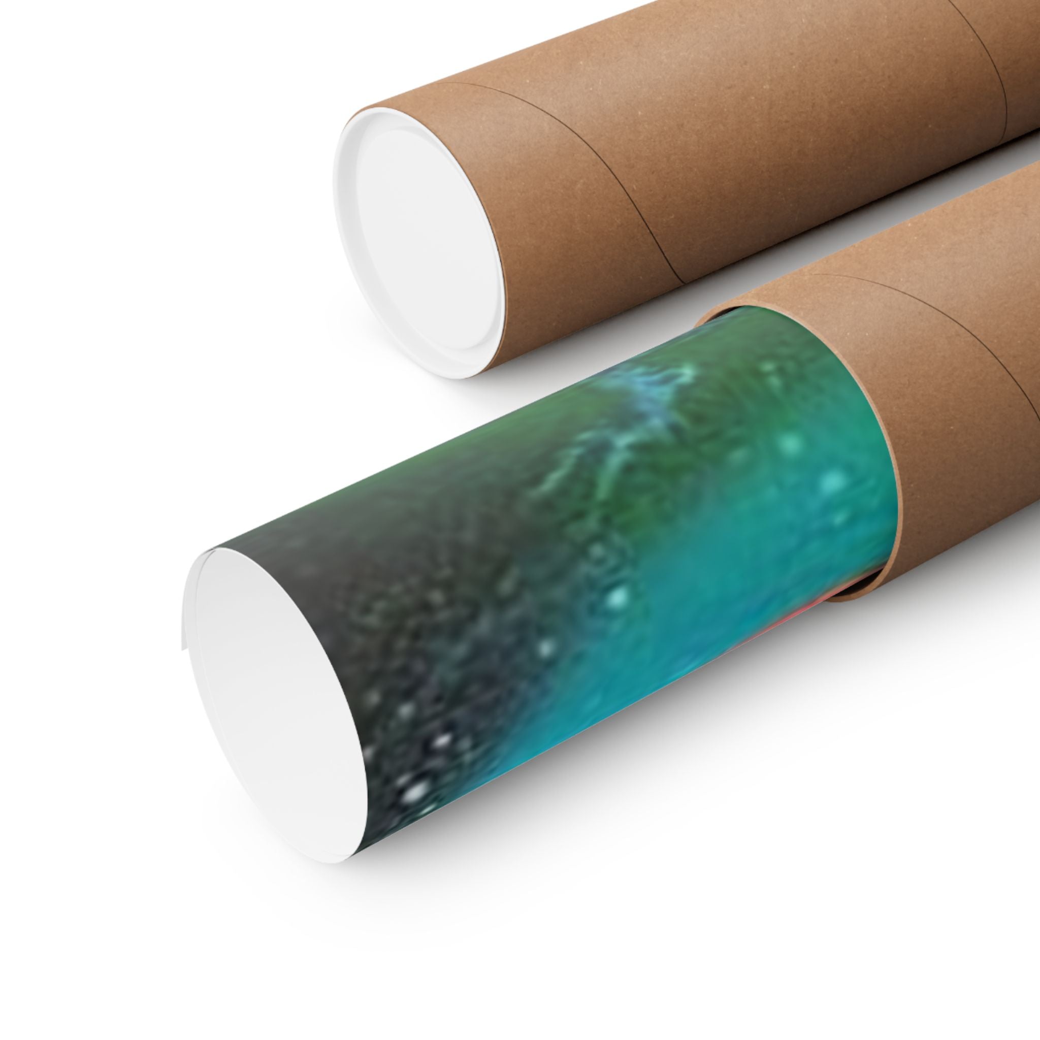 Galaxy Planets Print Matte Vertical Poster