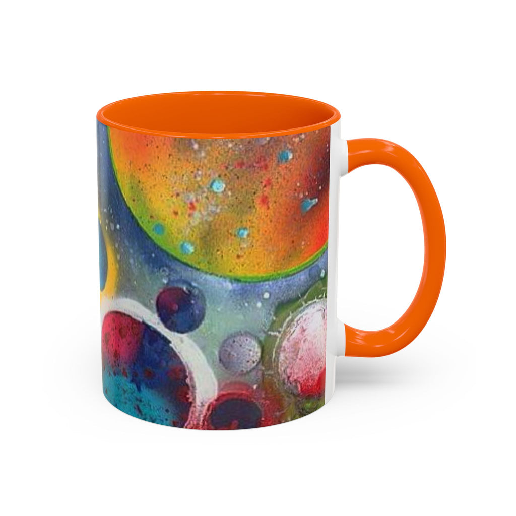Galaxy Planets Accent Coffee Mug (11/15oz)
