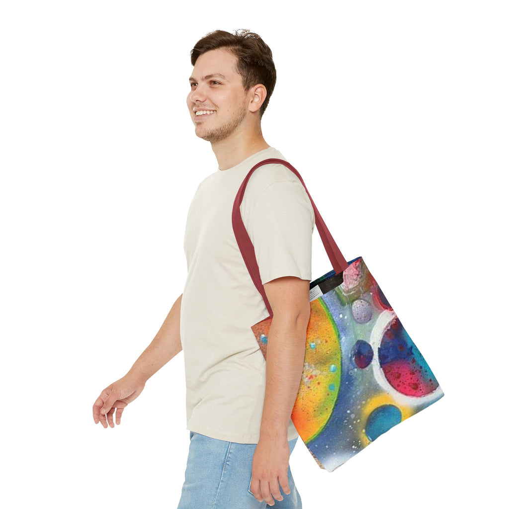 Galaxy Planets Tote Bag