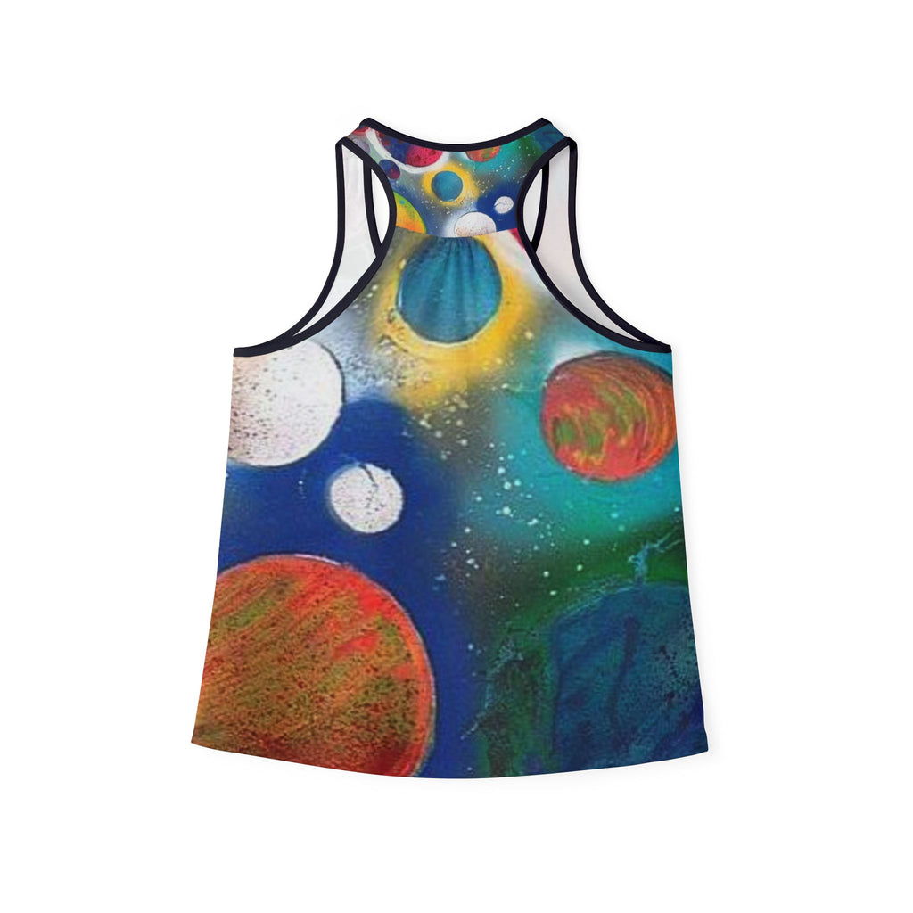 Galaxy Planets Women's Tank Top