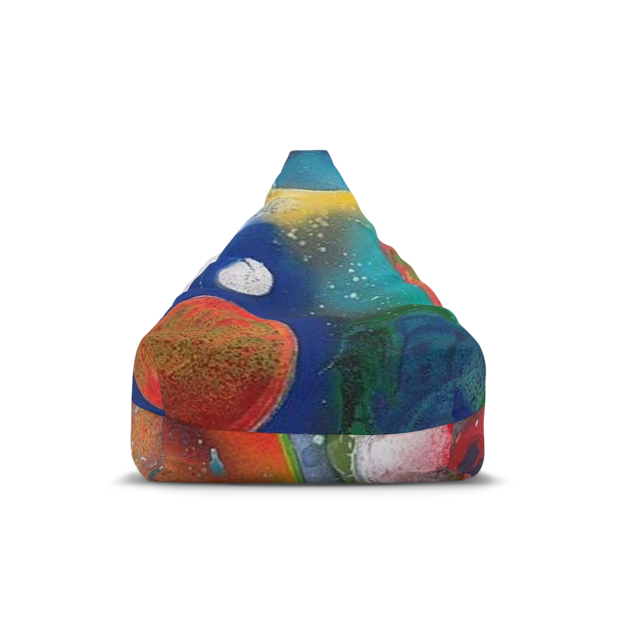 Galaxy Planets Bean Bag Slip Cover