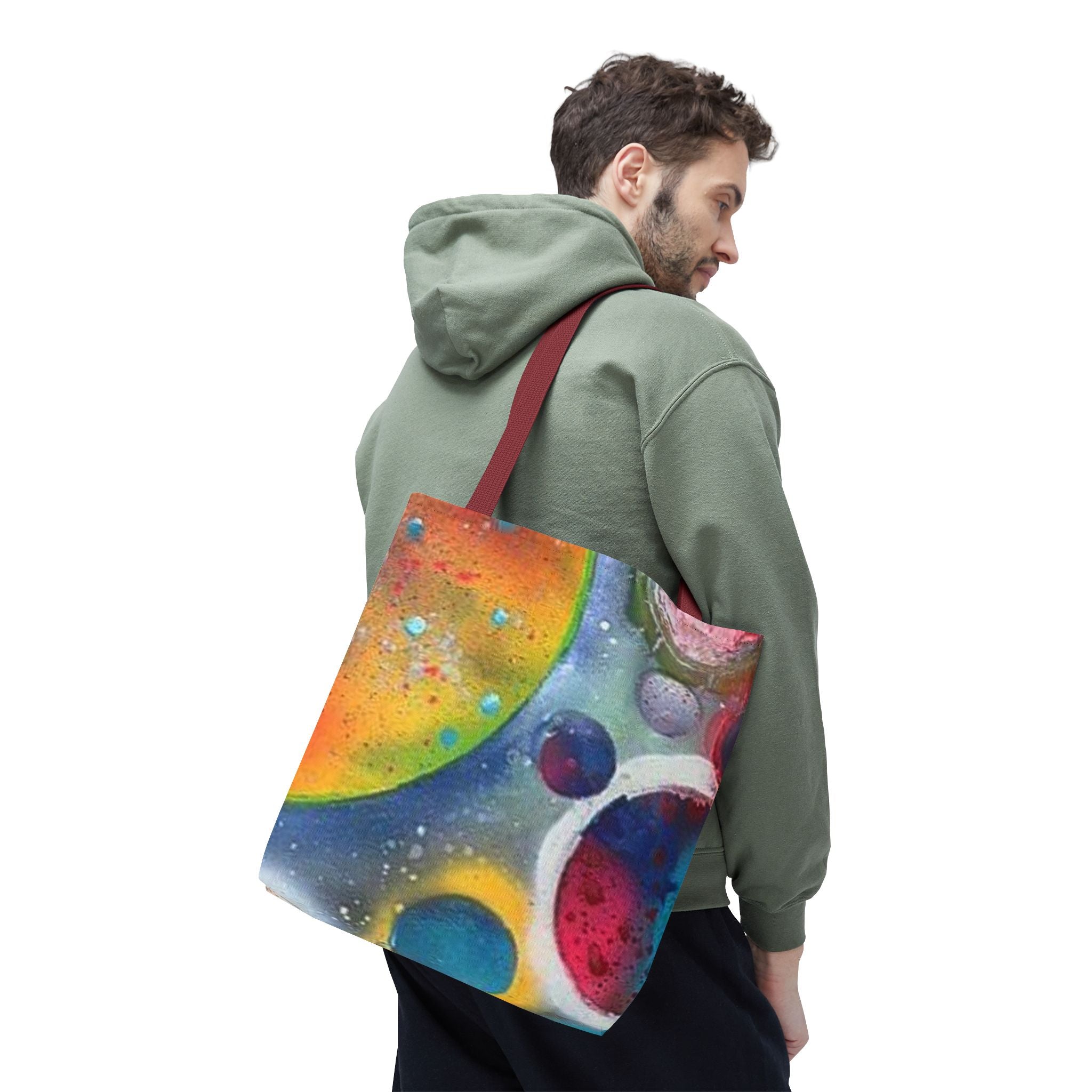 Galaxy Planets Tote Bag