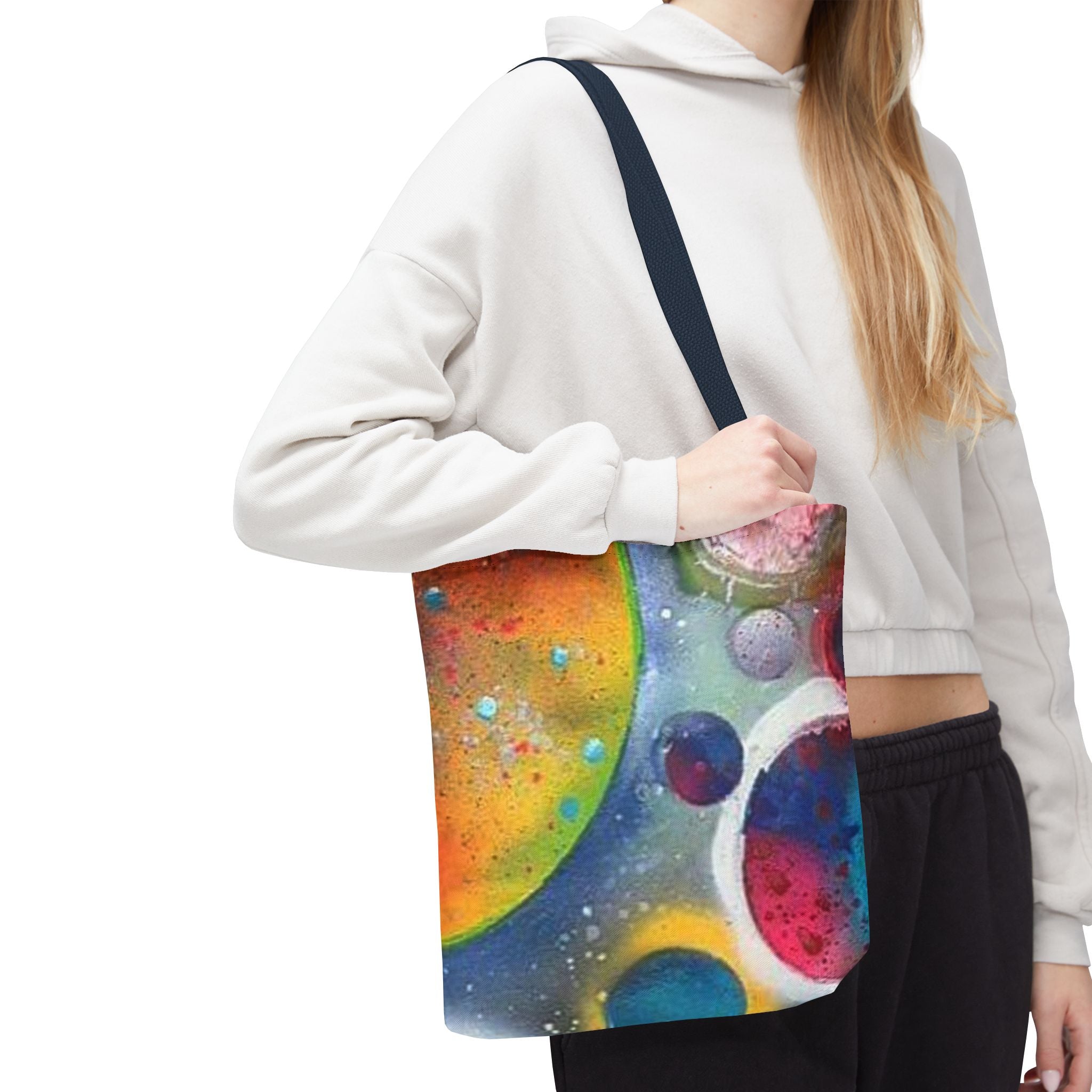 Galaxy Planets Tote Bag
