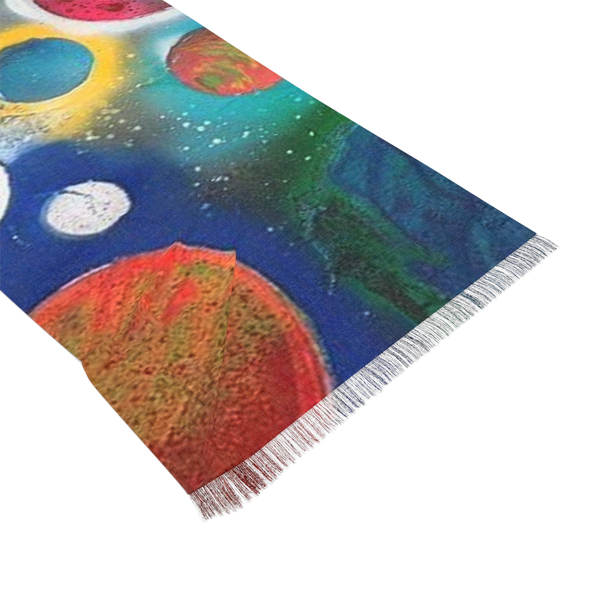 Galaxy Planets Light Scarf
