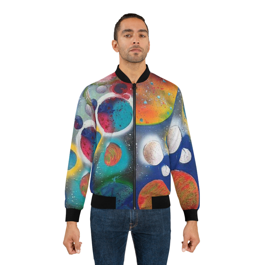Galaxy Planets Bomber Jacket