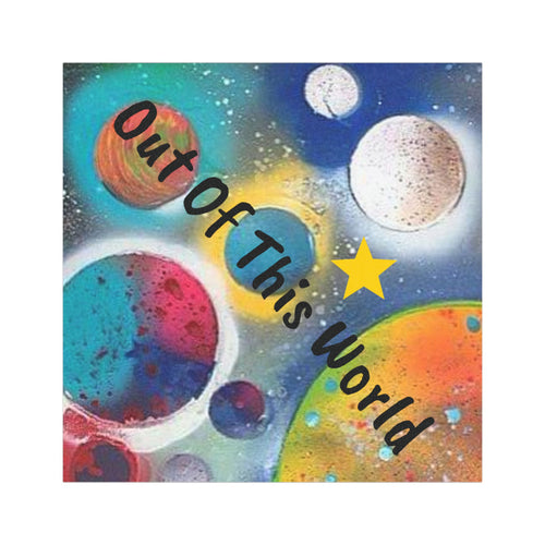 Galaxy Planets "Out of This World" Car Magnet