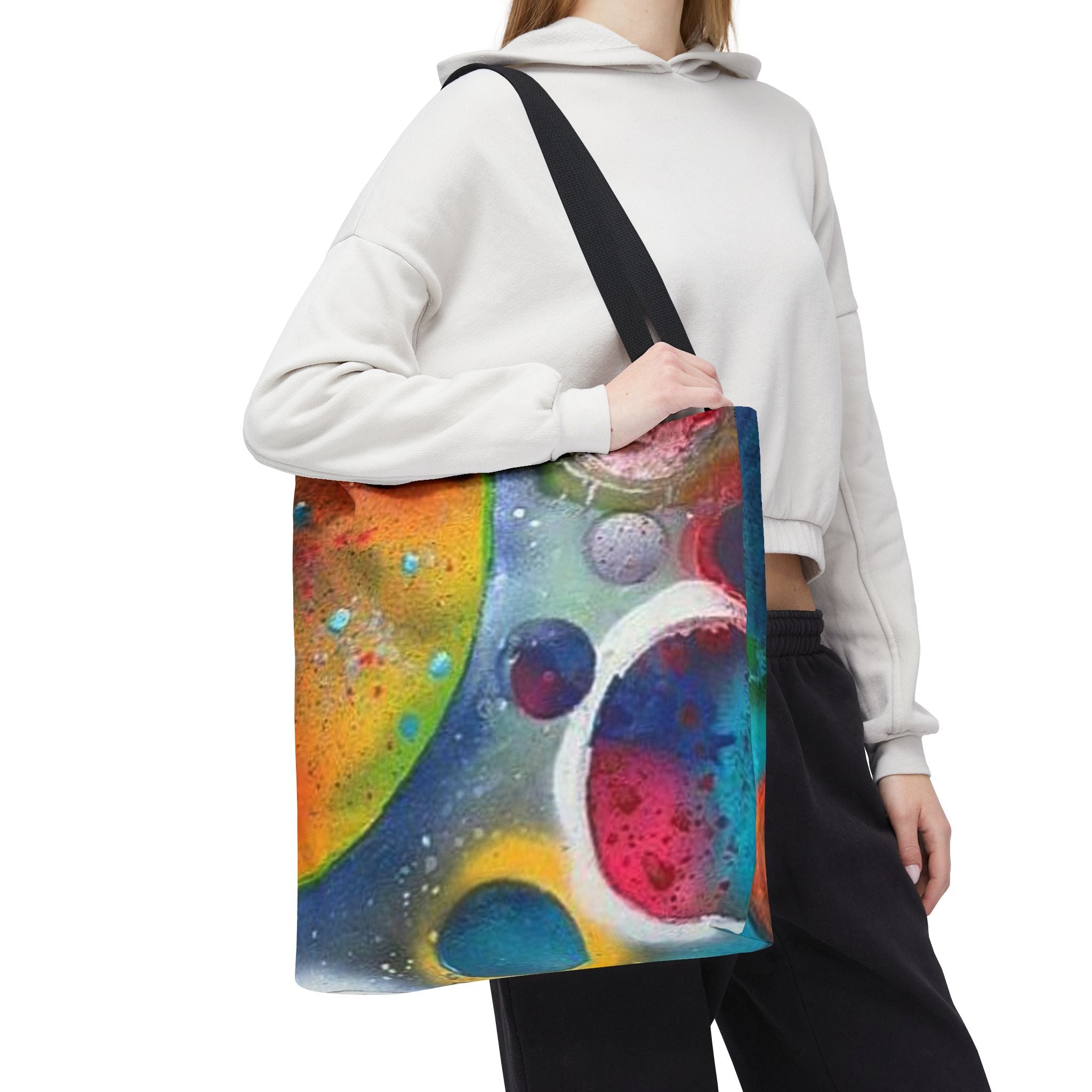 Galaxy Planets Tote Bag