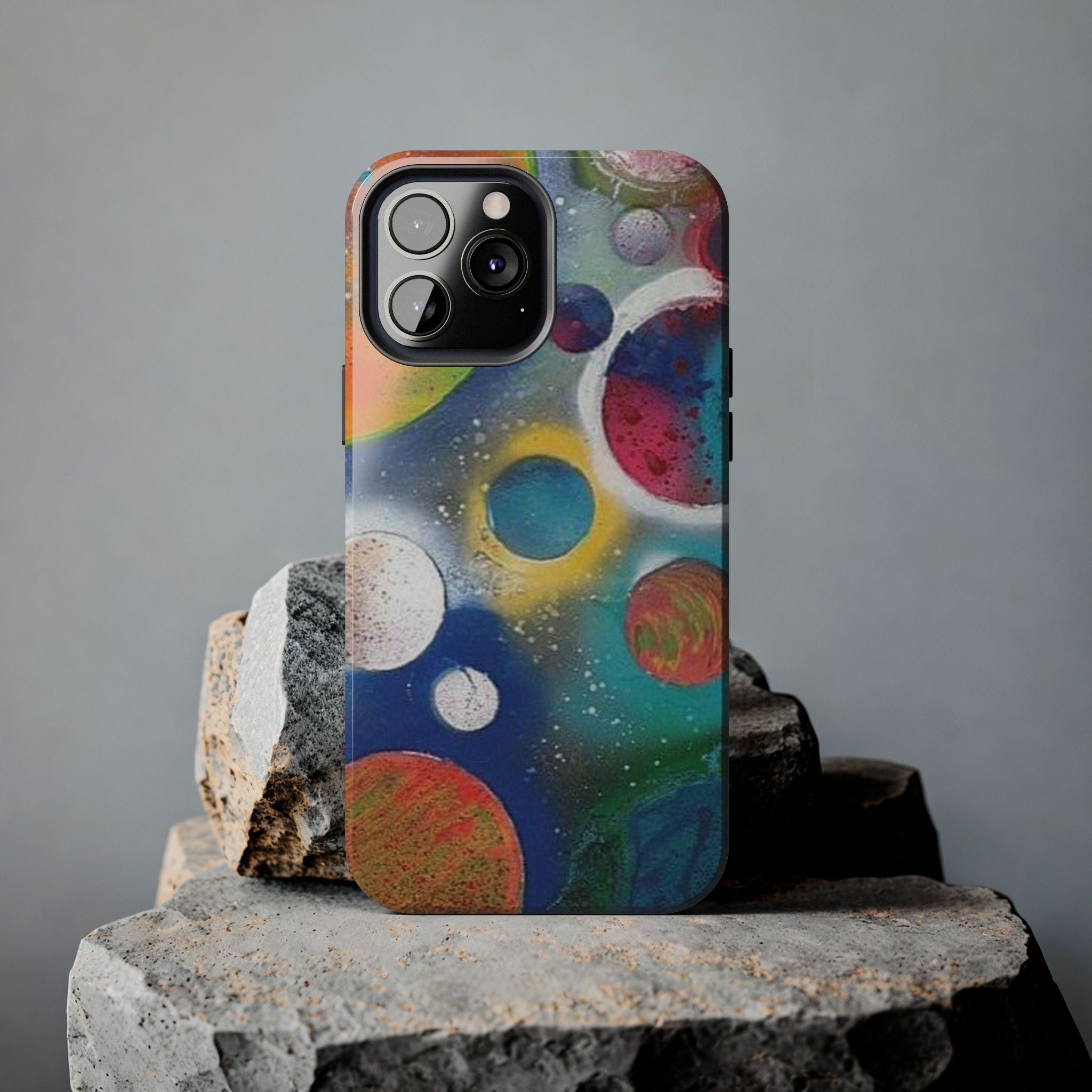 Galaxy Planets Themed Tough Phone Case (various phone options)