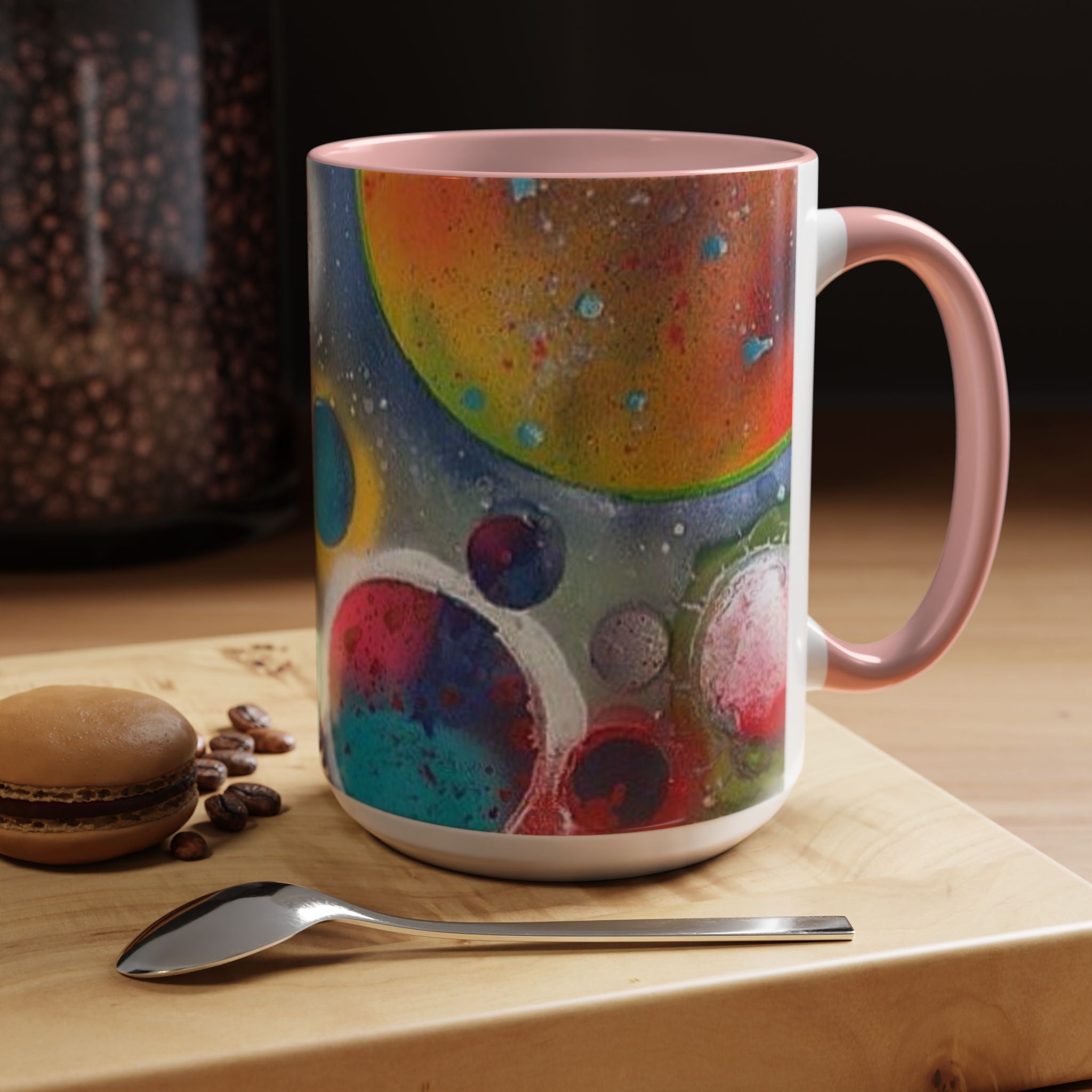 Galaxy Planets Accent Coffee Mug (11/15oz)