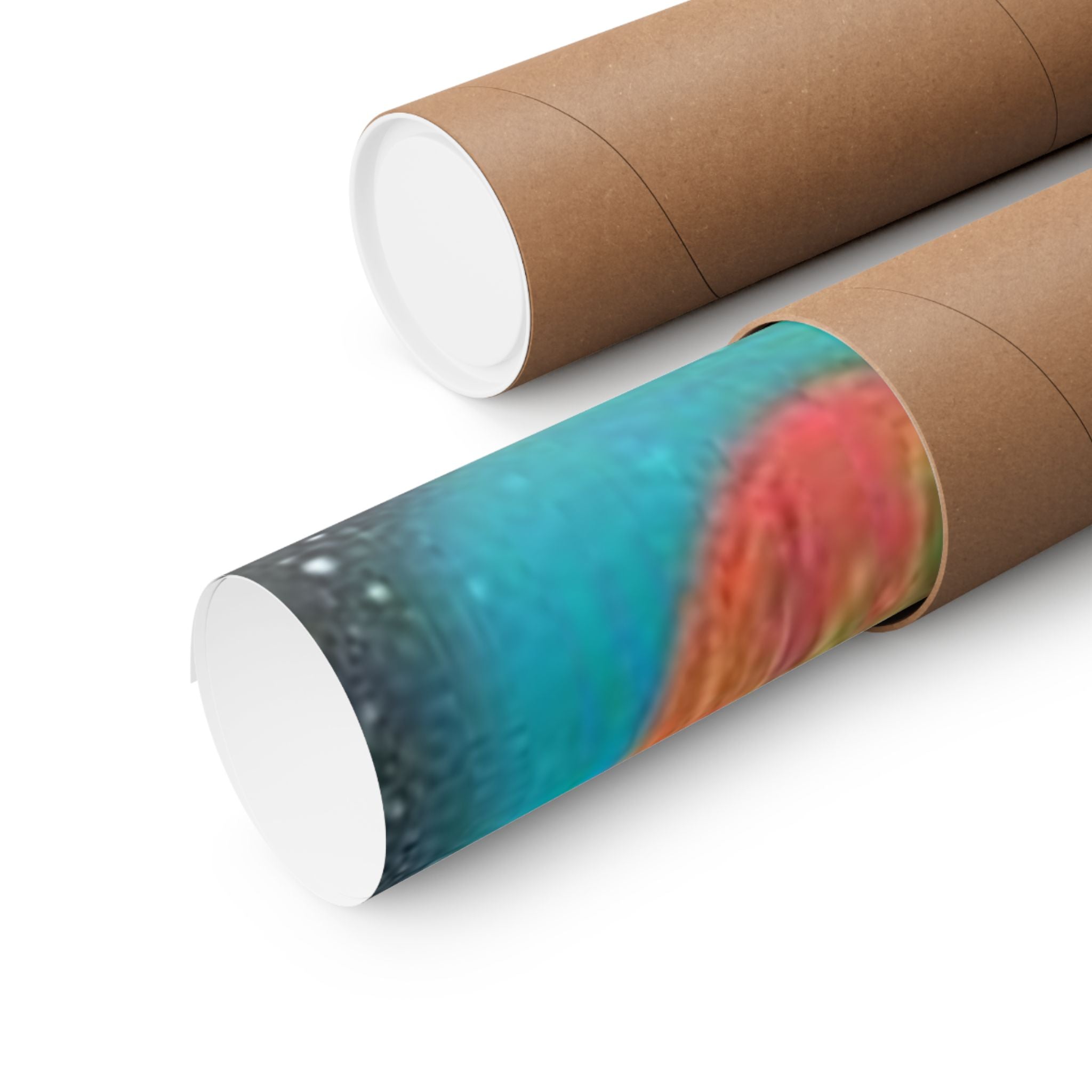 Galaxy Planets Print Matte Vertical Poster