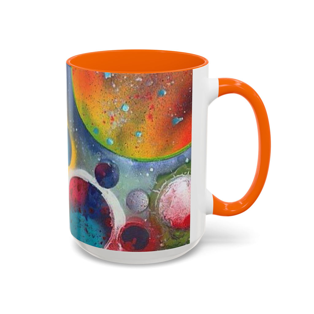 Galaxy Planets Accent Coffee Mug (11/15oz)