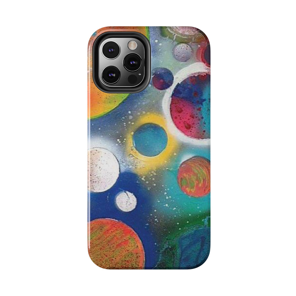 Galaxy Planets Themed Tough Phone Case (various phone options)