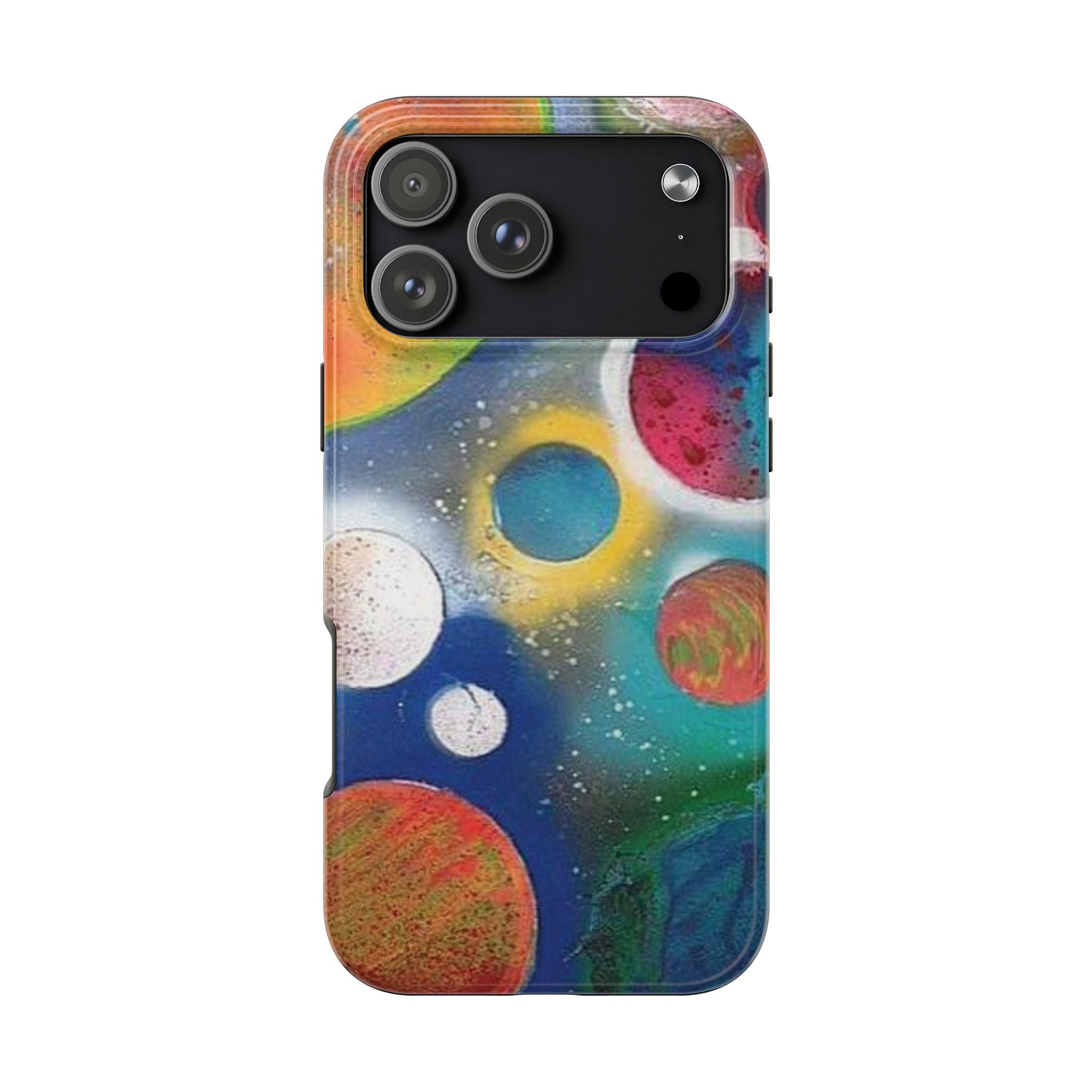 Galaxy Planets Themed Tough Phone Case (various phone options)