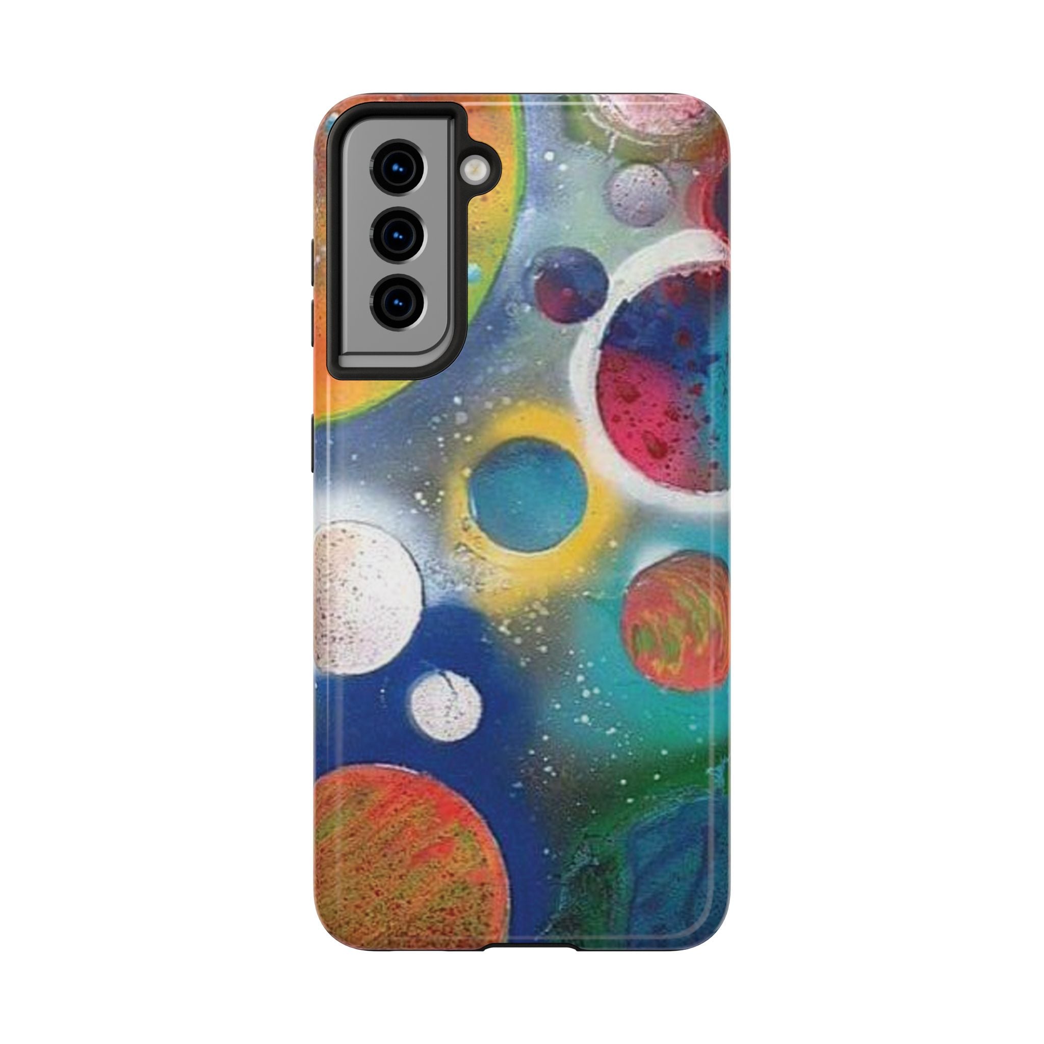 Galaxy Planets Themed Tough Phone Case (various phone options)