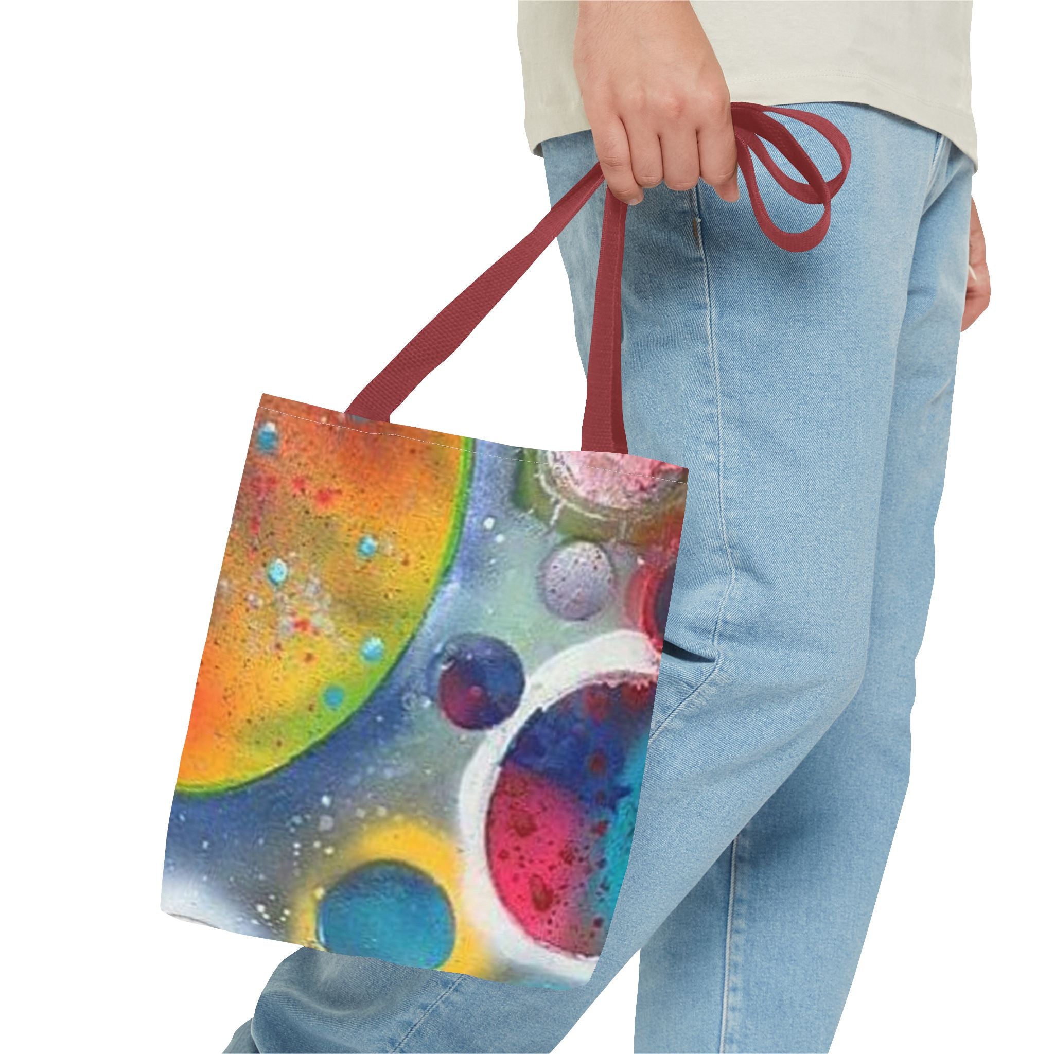 Galaxy Planets Tote Bag