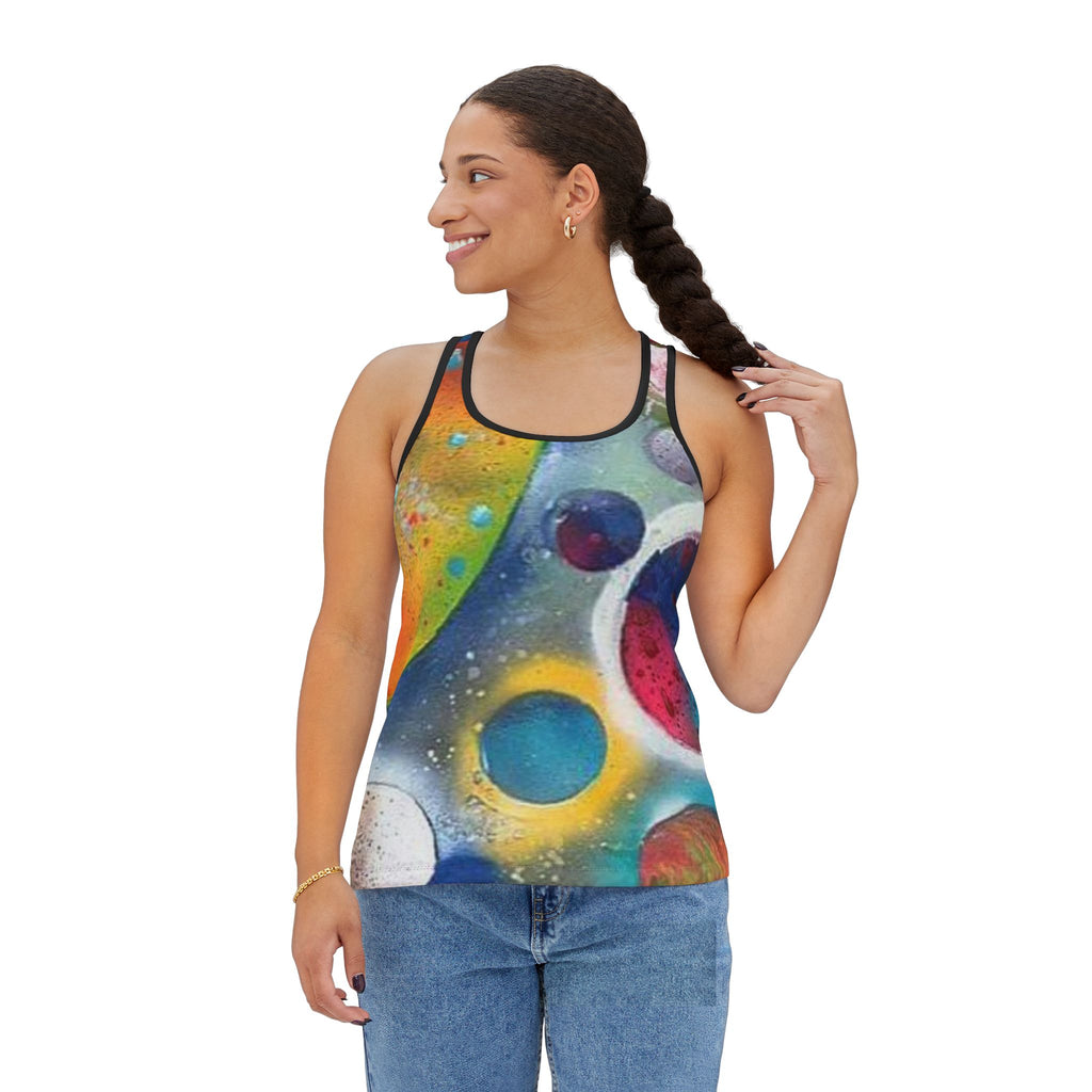 Galaxy Planets Women's Tank Top