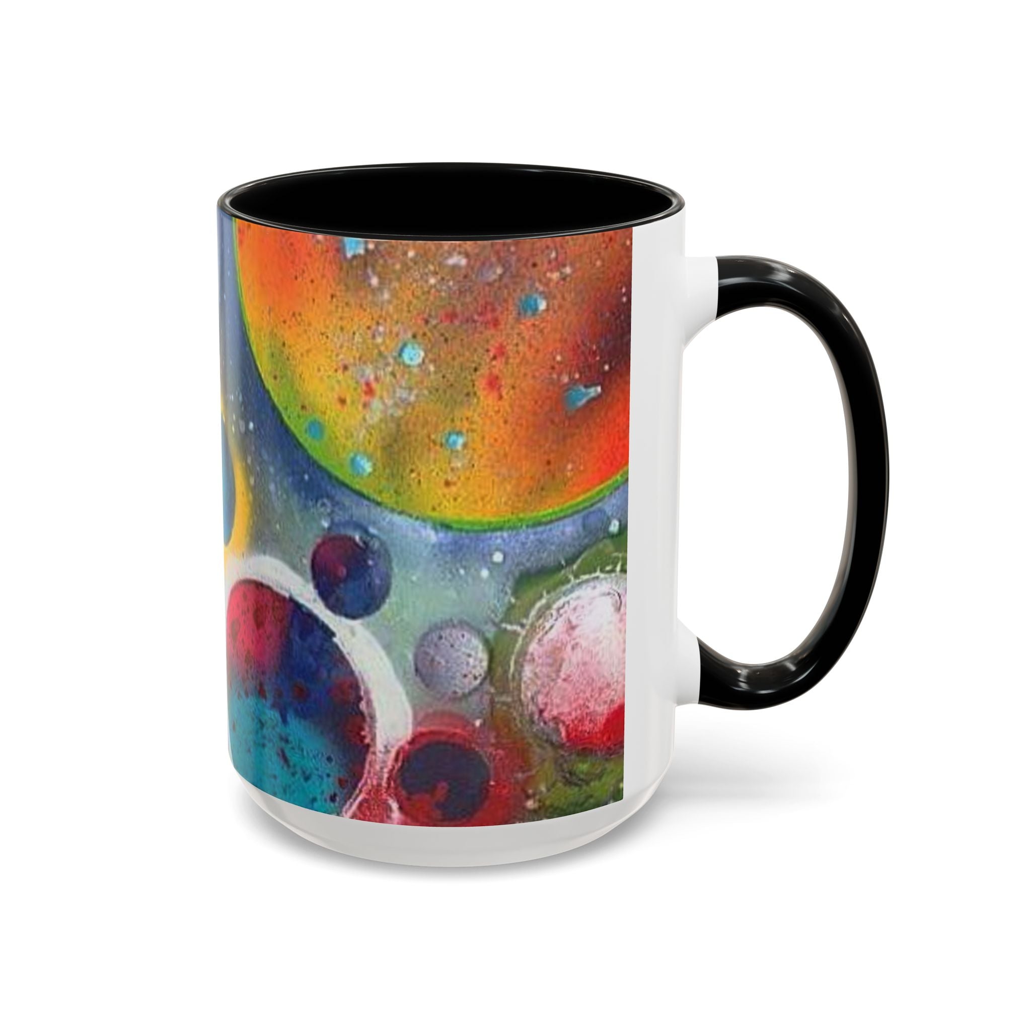 Galaxy Planets Accent Coffee Mug (11/15oz)