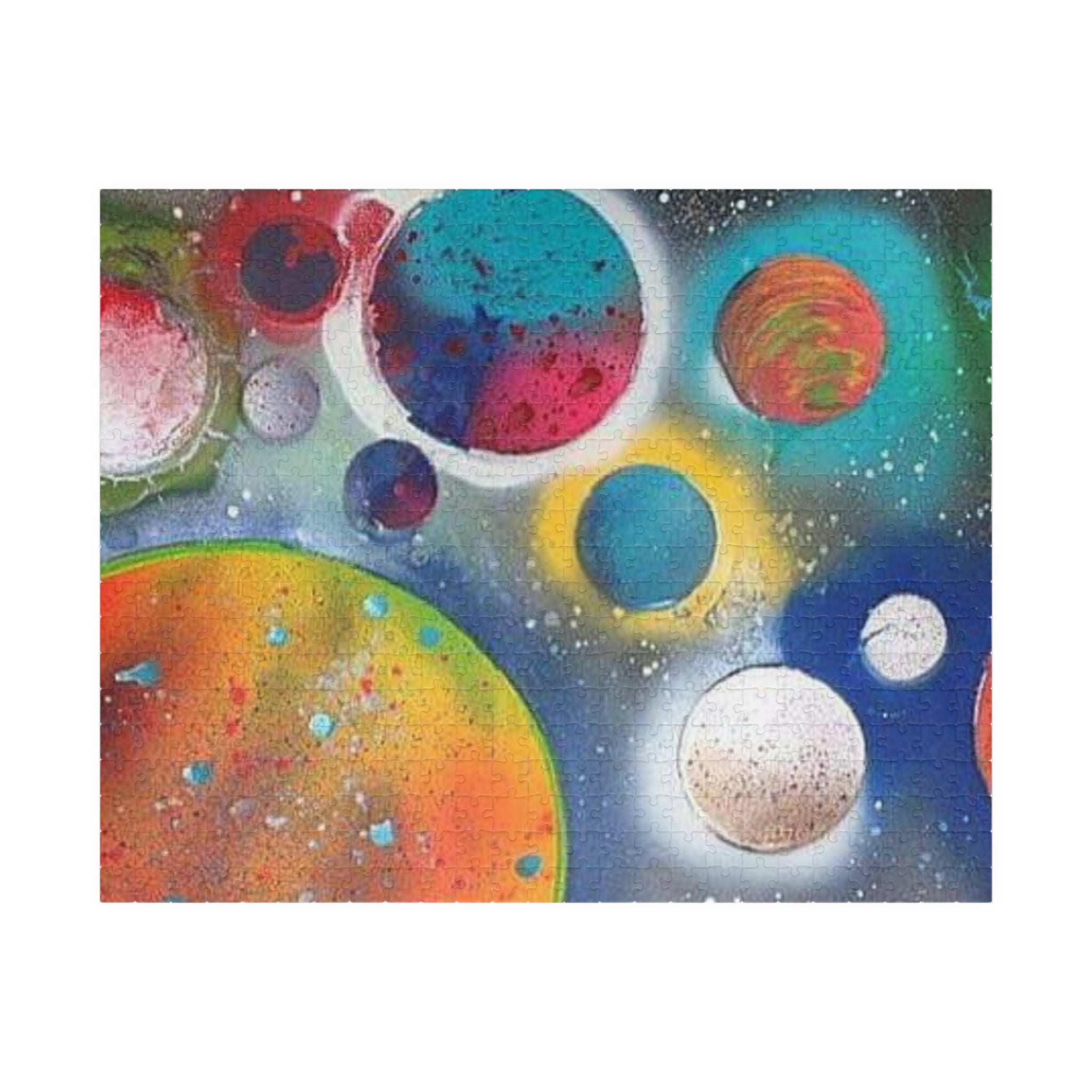 Galaxy Planets Jigsaw Puzzle (110/252/520/1014 pcs)