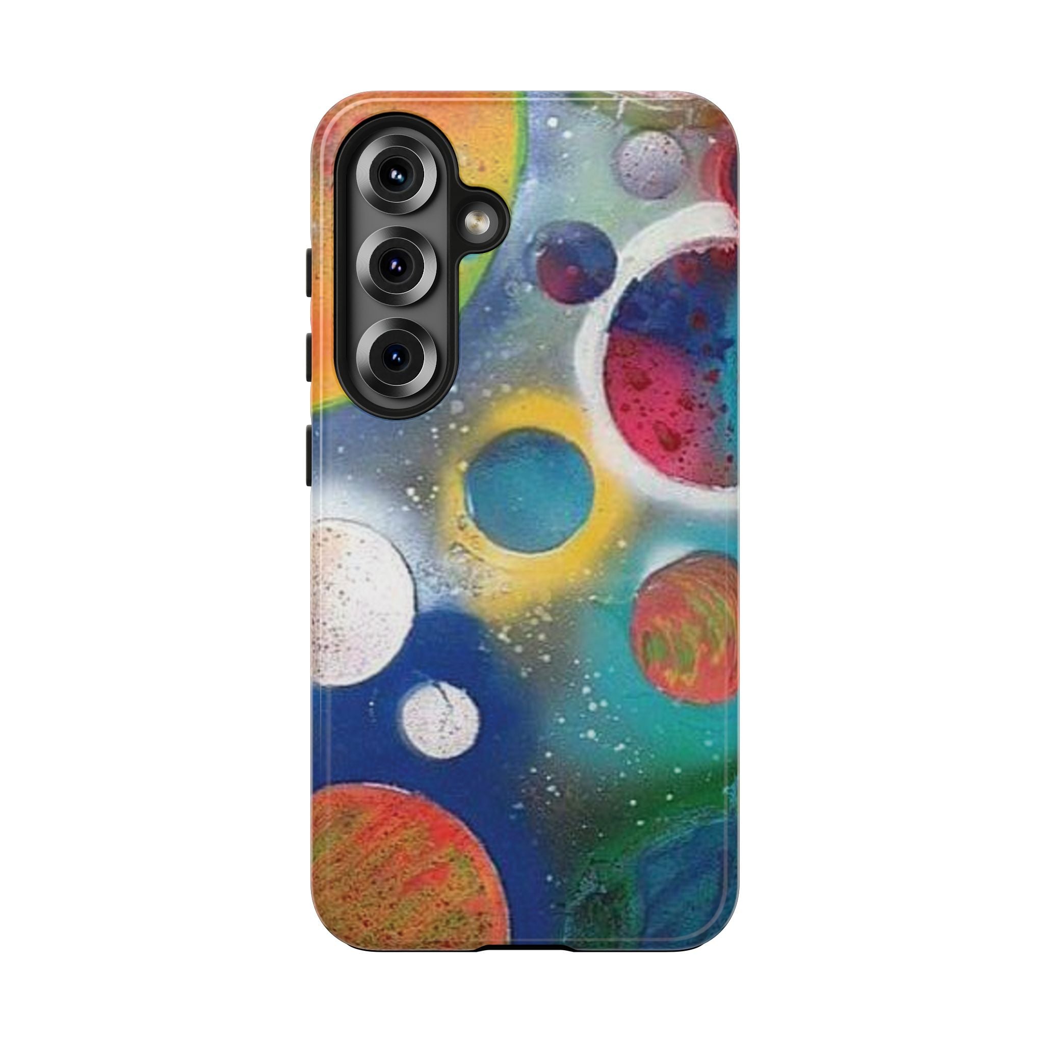 Galaxy Planets Themed Tough Phone Case (various phone options)