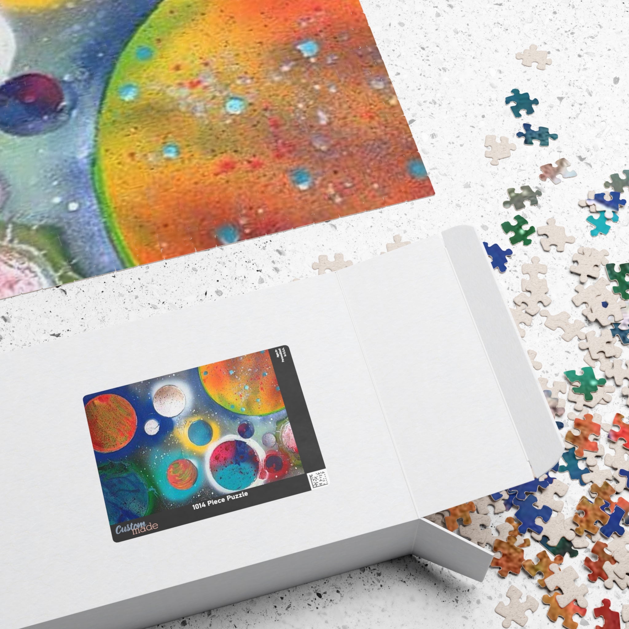Galaxy Planets Jigsaw Puzzle (110/252/520/1014 pcs)