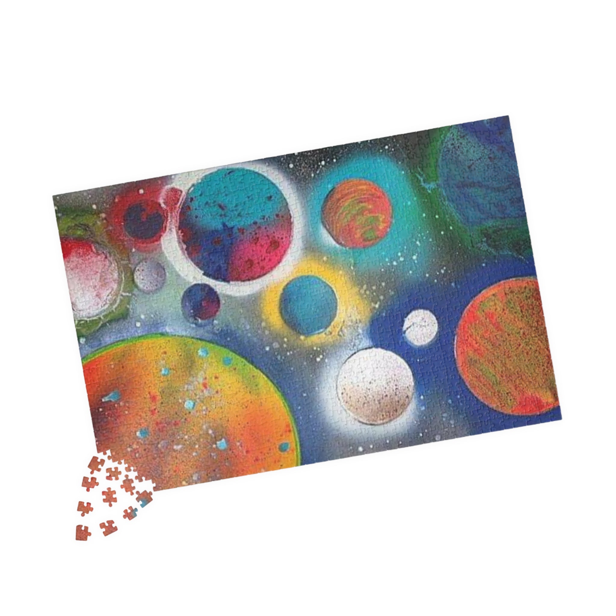 Galaxy Planets Jigsaw Puzzle (110/252/520/1014 pcs)