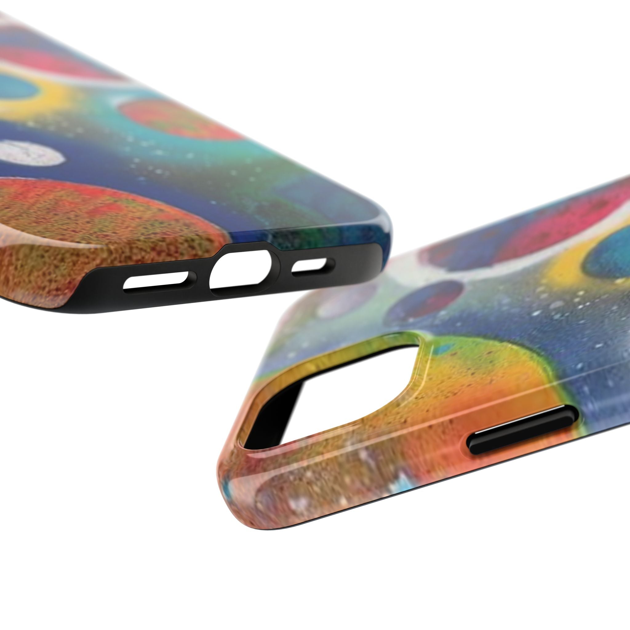 Galaxy Planets Themed Tough Phone Case (various phone options)