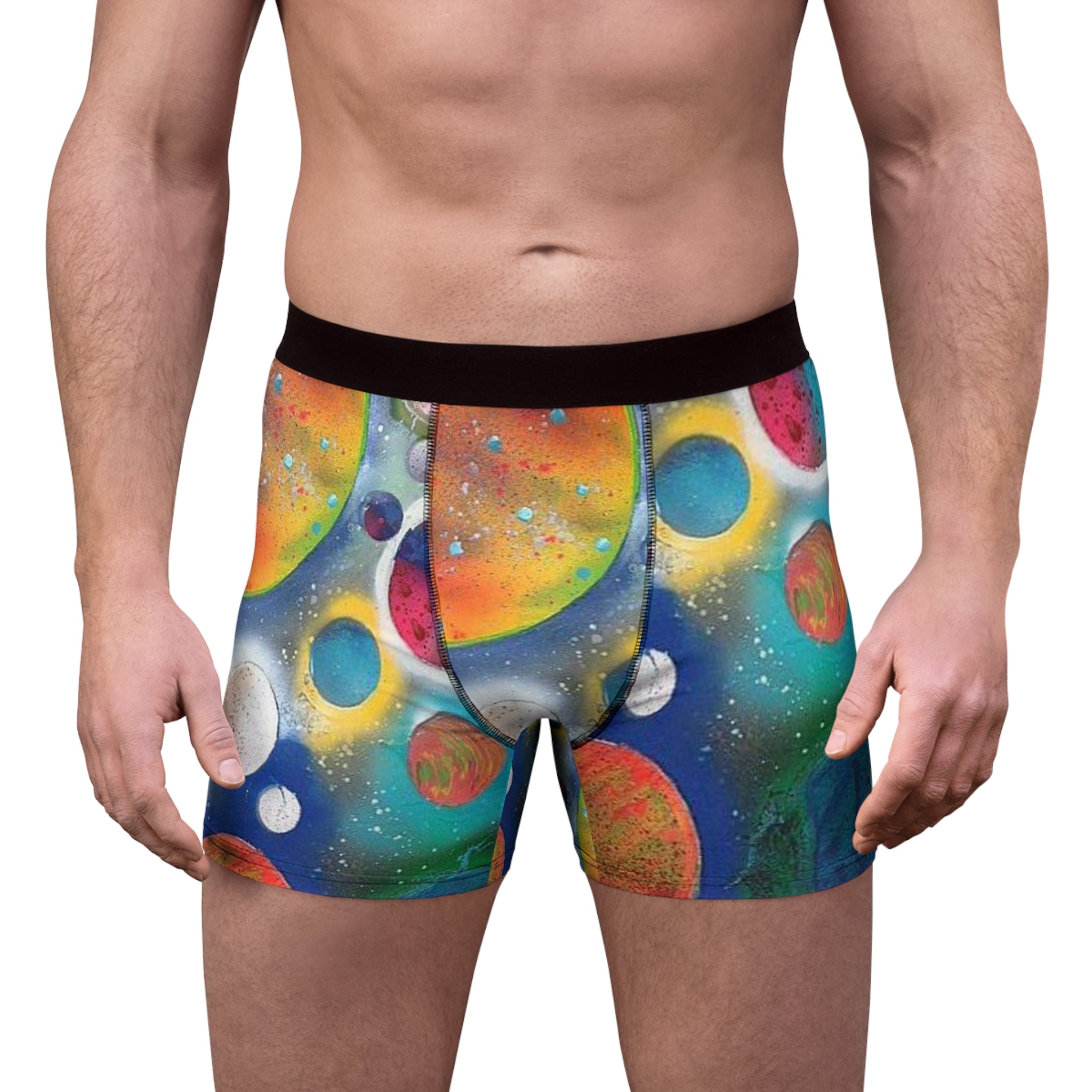 Galaxy Planets Boxer Briefs