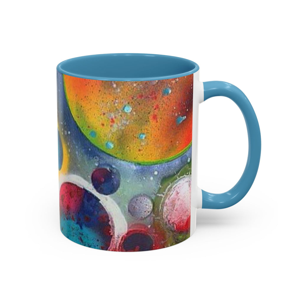 Galaxy Planets Accent Coffee Mug (11/15oz)