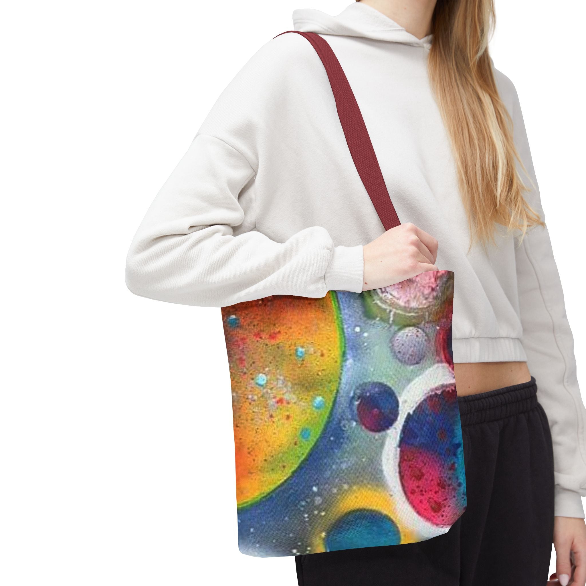 Galaxy Planets Tote Bag