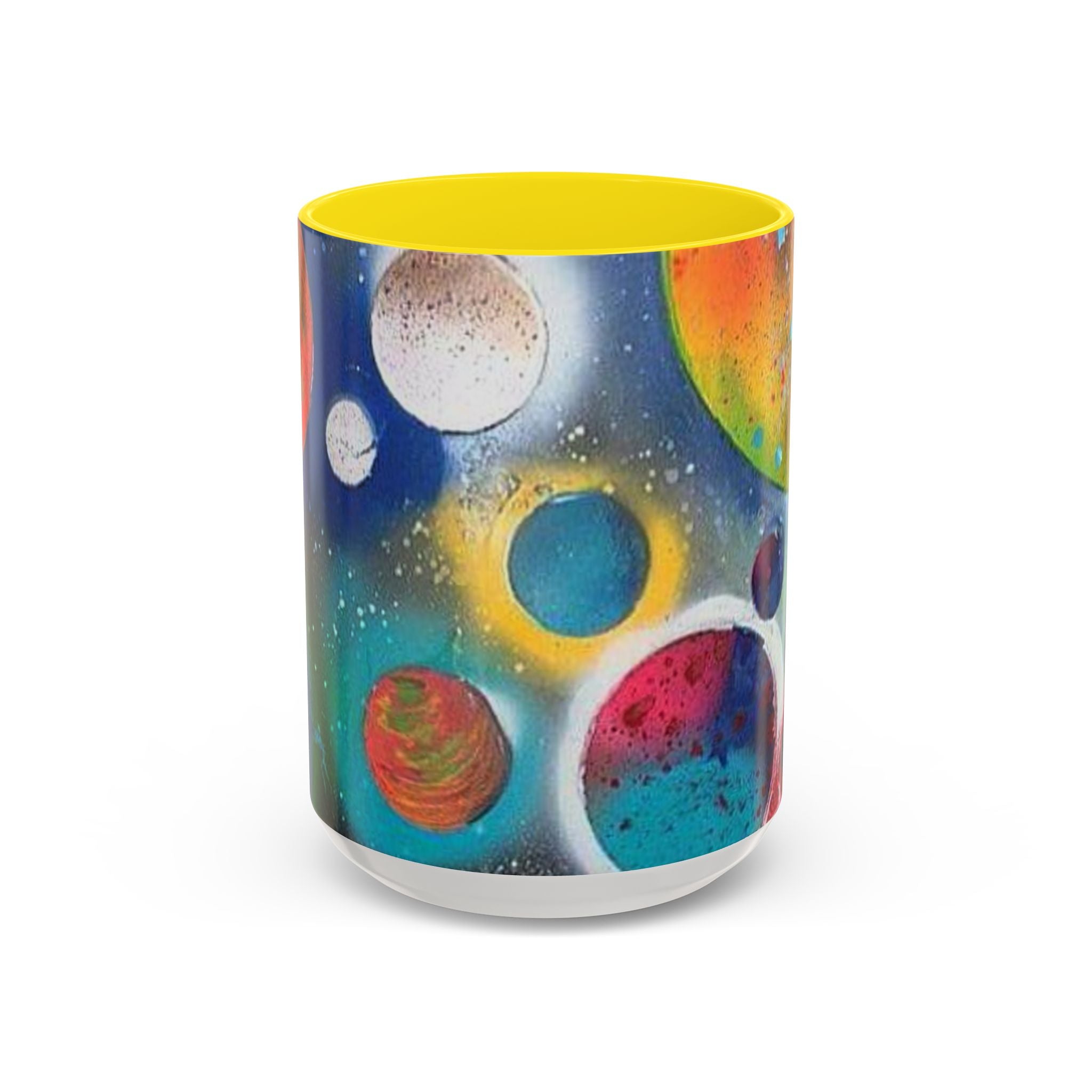 Galaxy Planets Accent Coffee Mug (11/15oz)