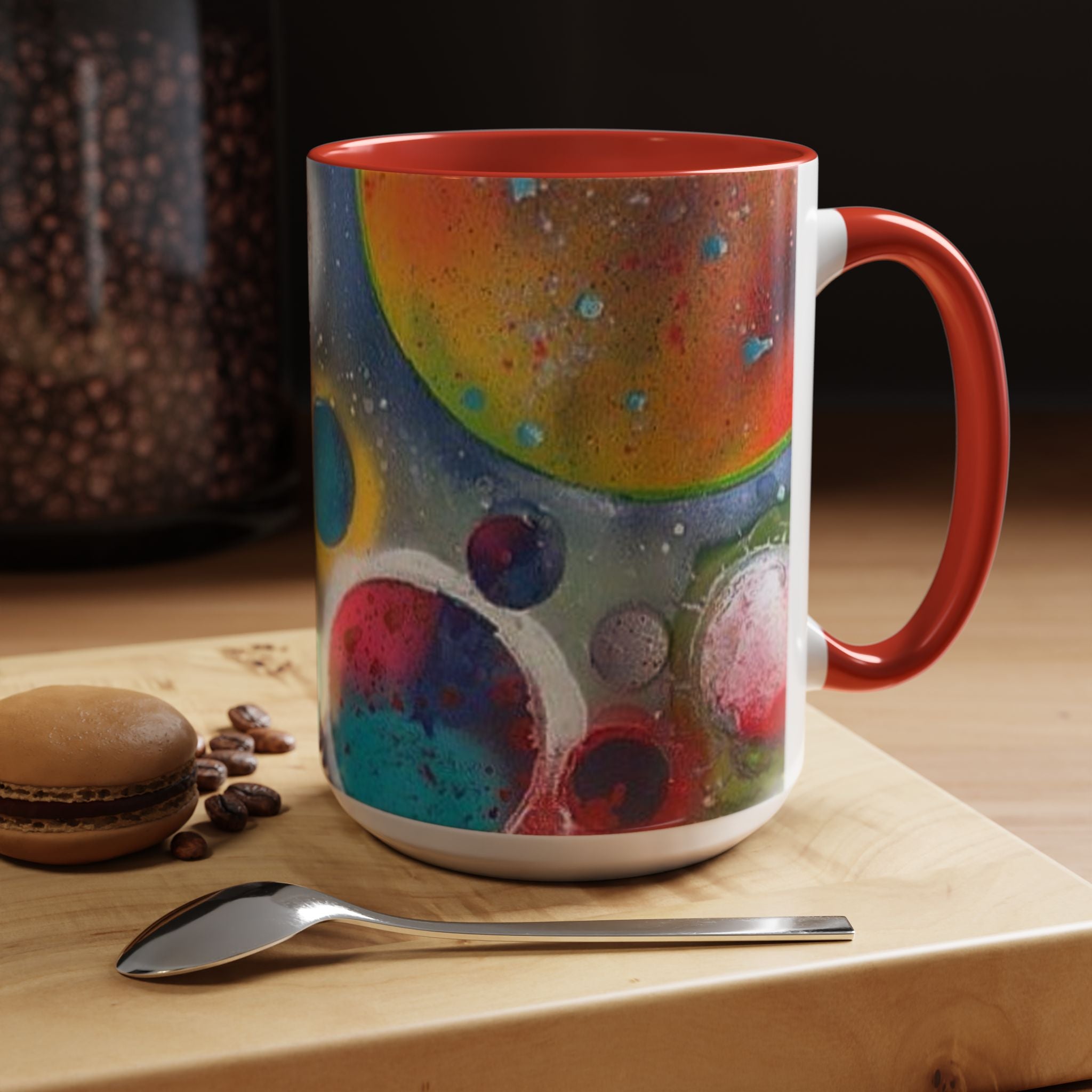 Galaxy Planets Accent Coffee Mug (11/15oz)