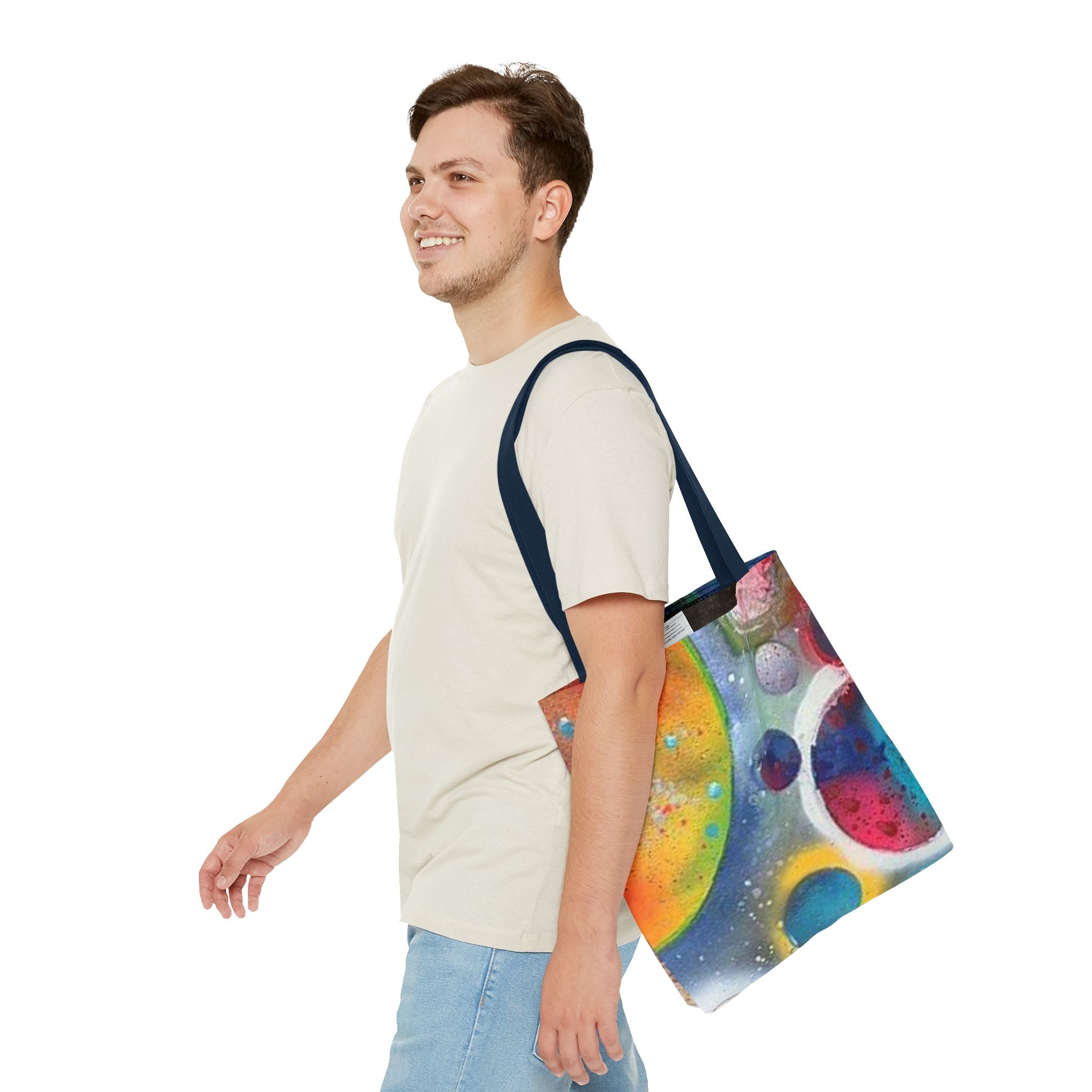 Galaxy Planets Tote Bag