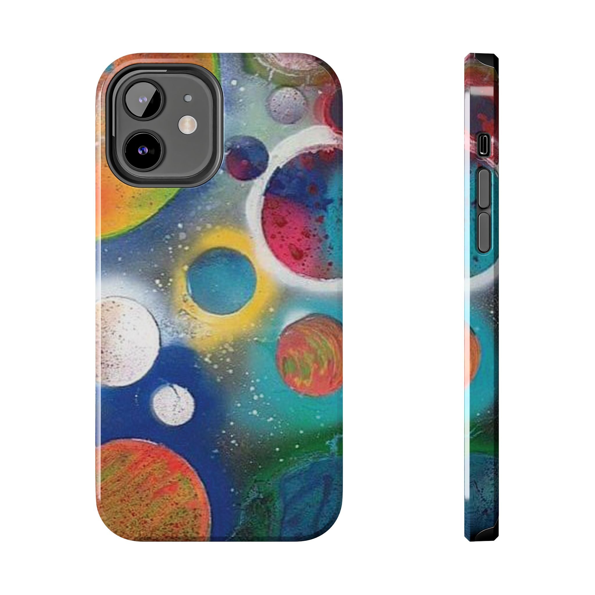 Galaxy Planets Themed Tough Phone Case (various phone options)