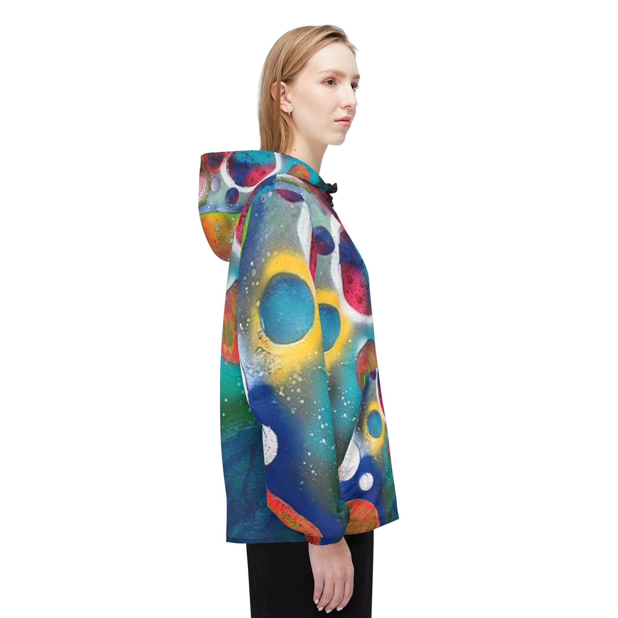 Galaxy Planets Windbreaker Jacket