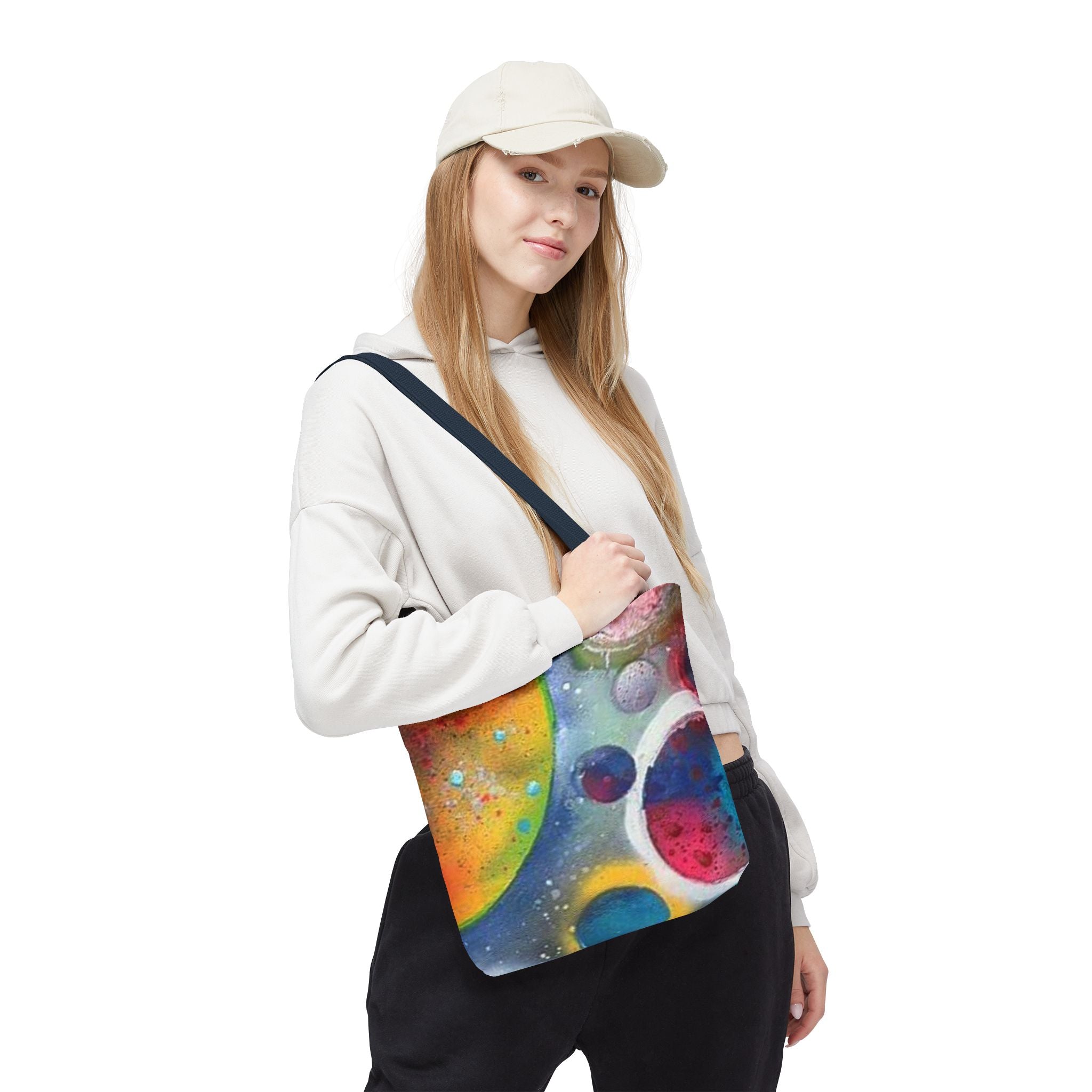 Galaxy Planets Tote Bag