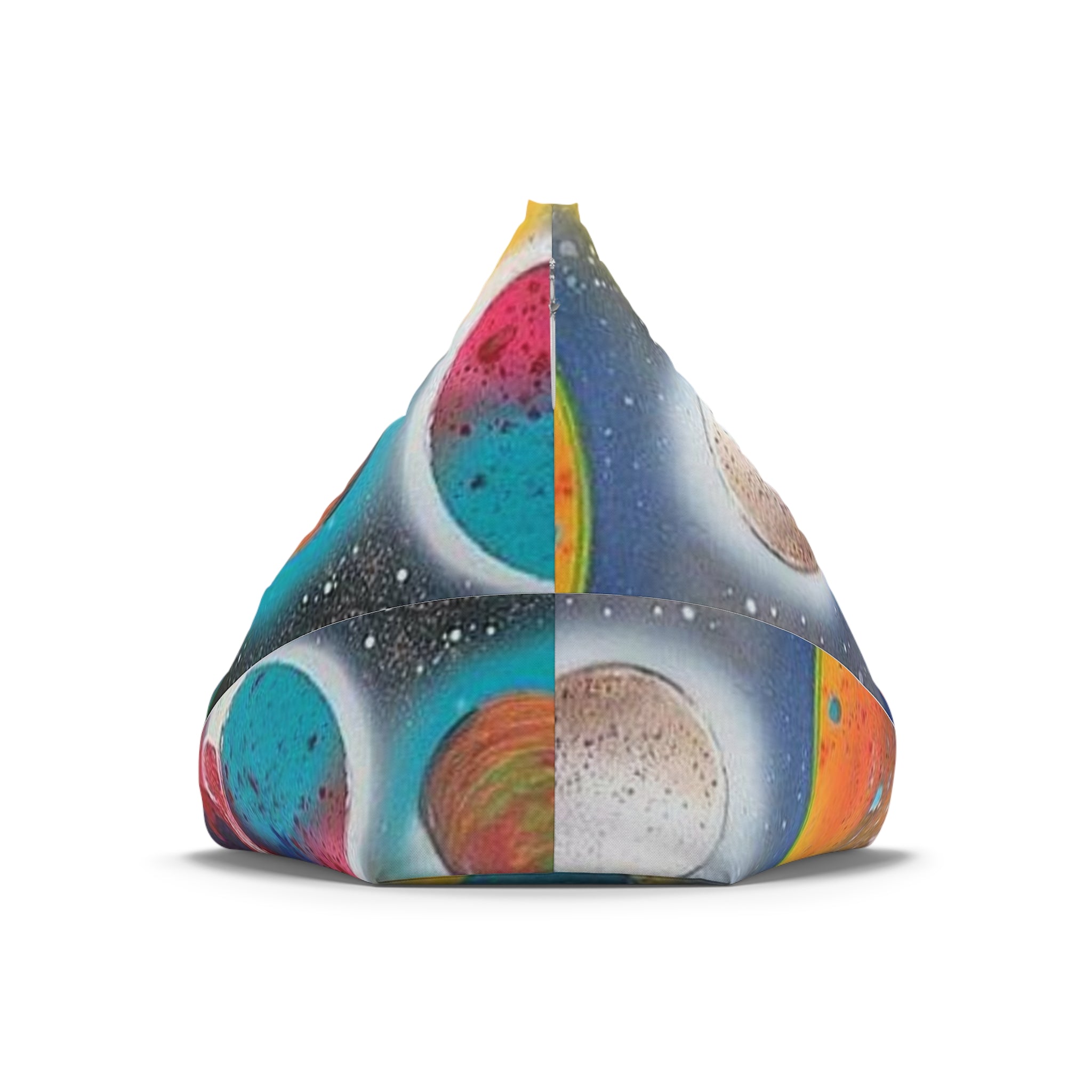 Galaxy Planets Bean Bag Slip Cover