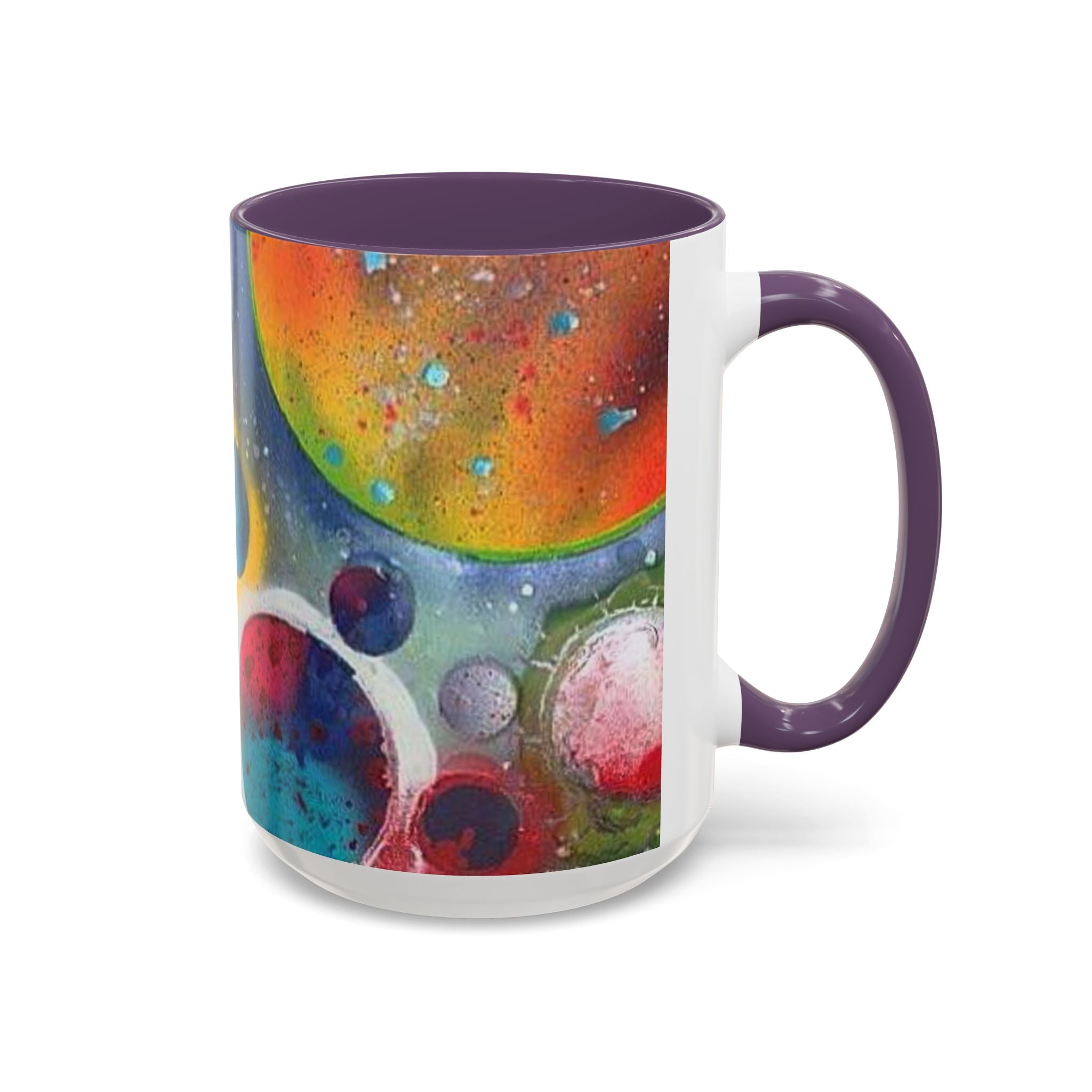 Galaxy Planets Accent Coffee Mug (11/15oz)