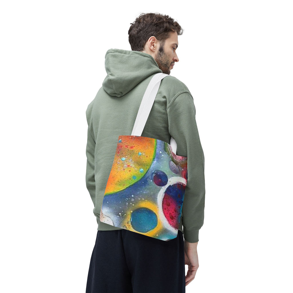 Galaxy Planets Tote Bag