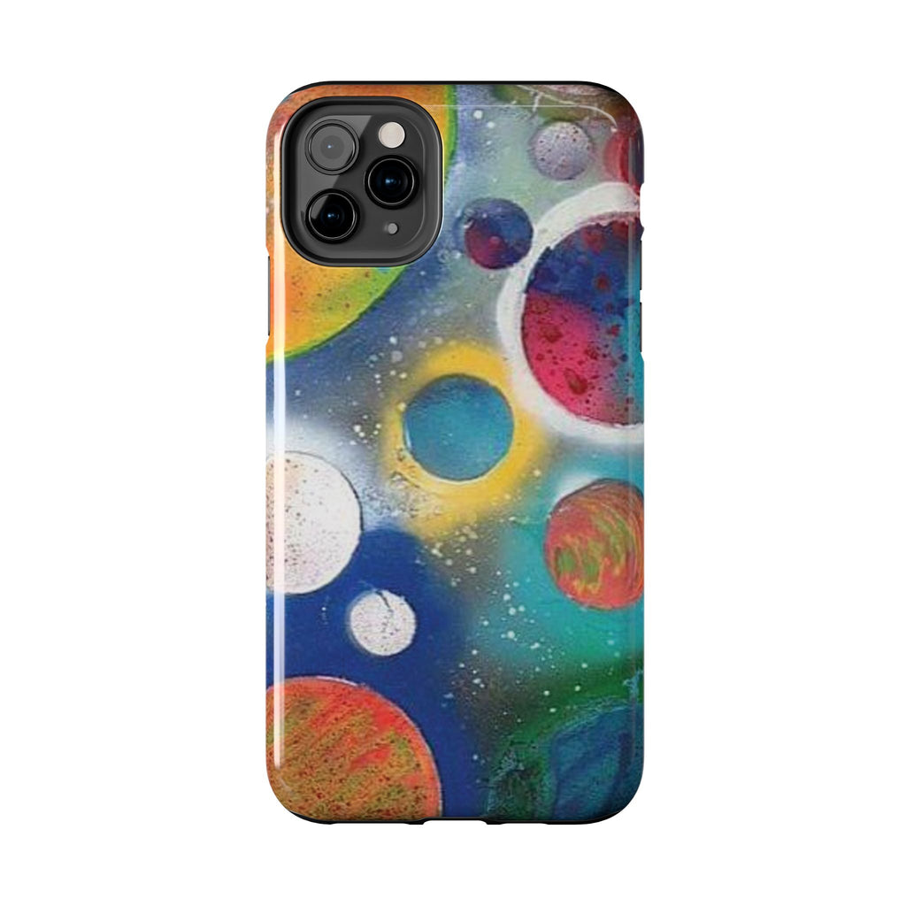 Galaxy Planets Themed Tough Phone Case (various phone options)